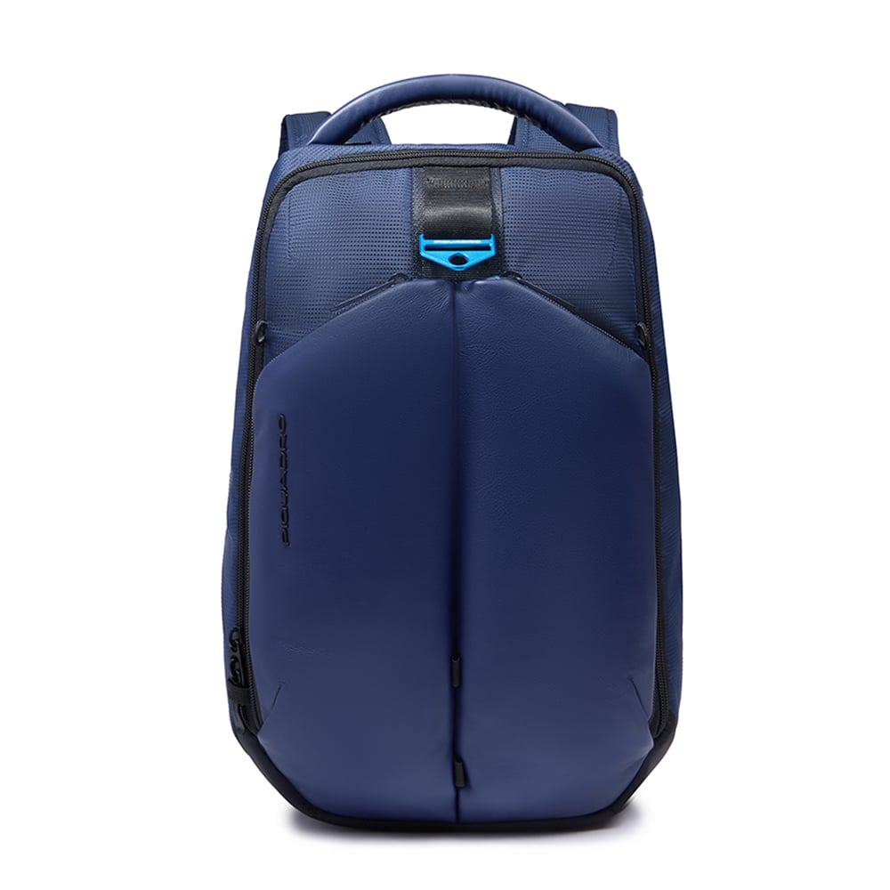 Travel backpack for 14-inch laptop PIQUADRO Blue