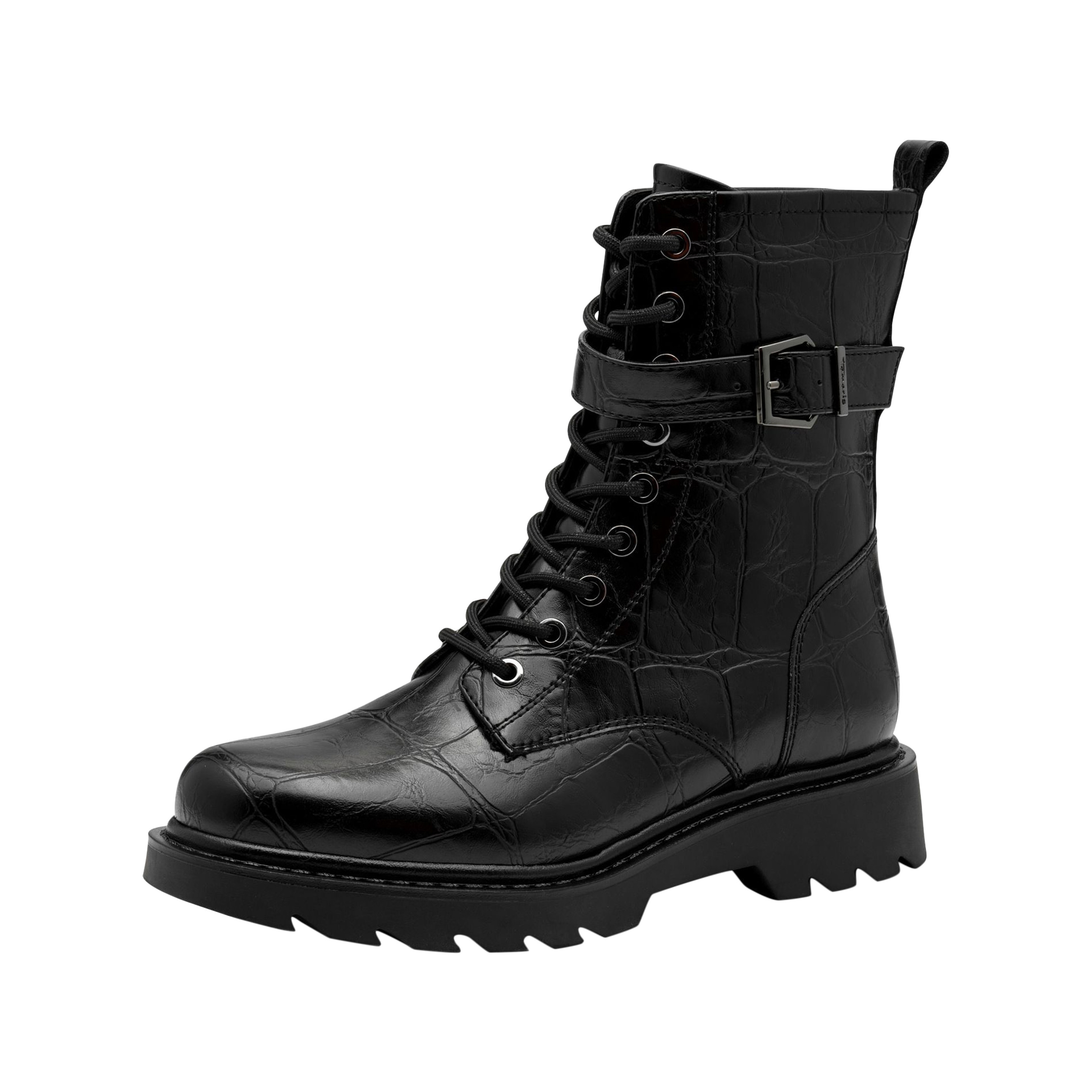 Lace-up ankle boots TAMARIS Black