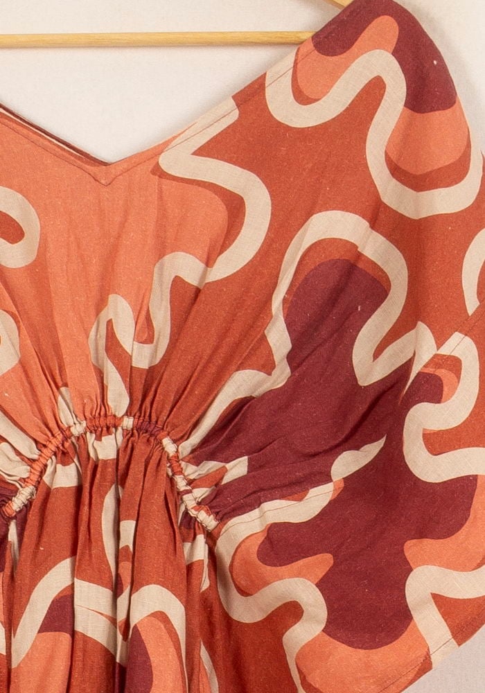 Long dress HEIMSTONE - Seconde Main Orange