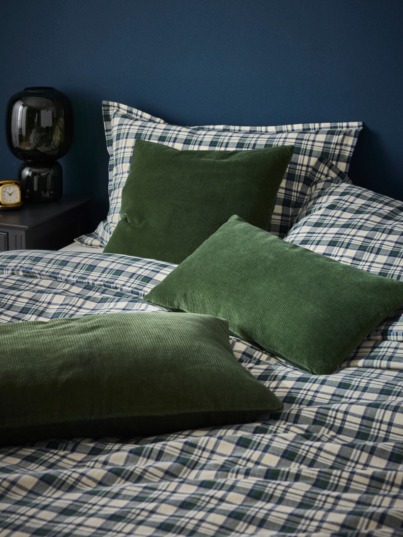 Housse de coussin en velours côtelé CYRILLUS