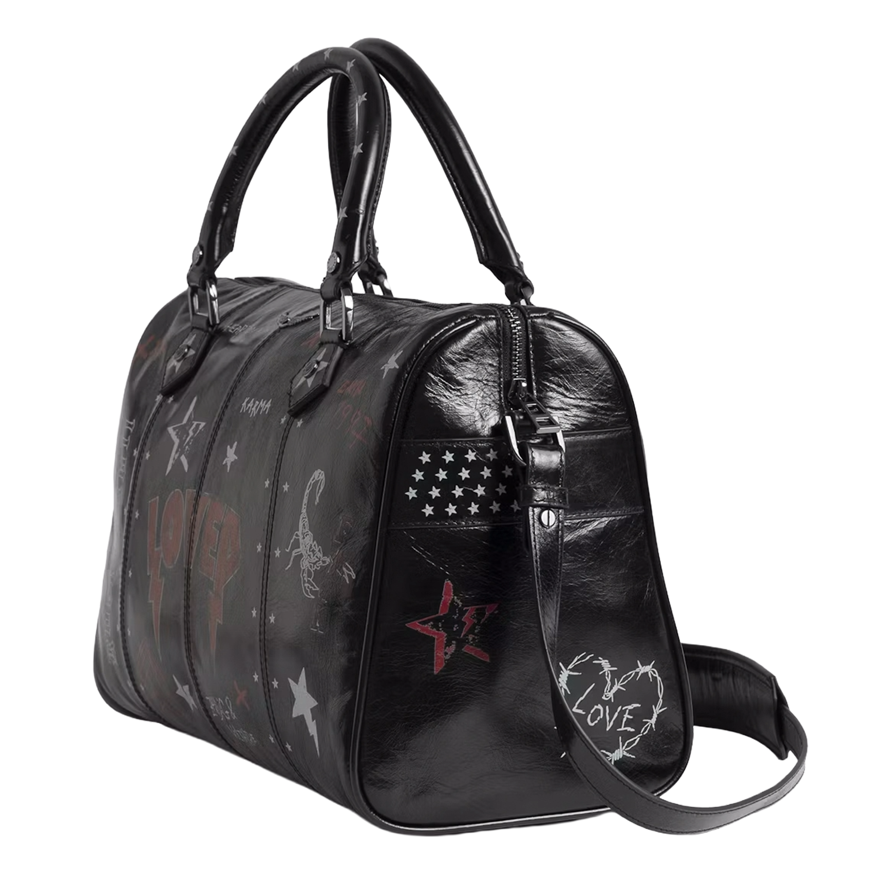 A-line leather skirt ZADIG&VOLTAIRE Black