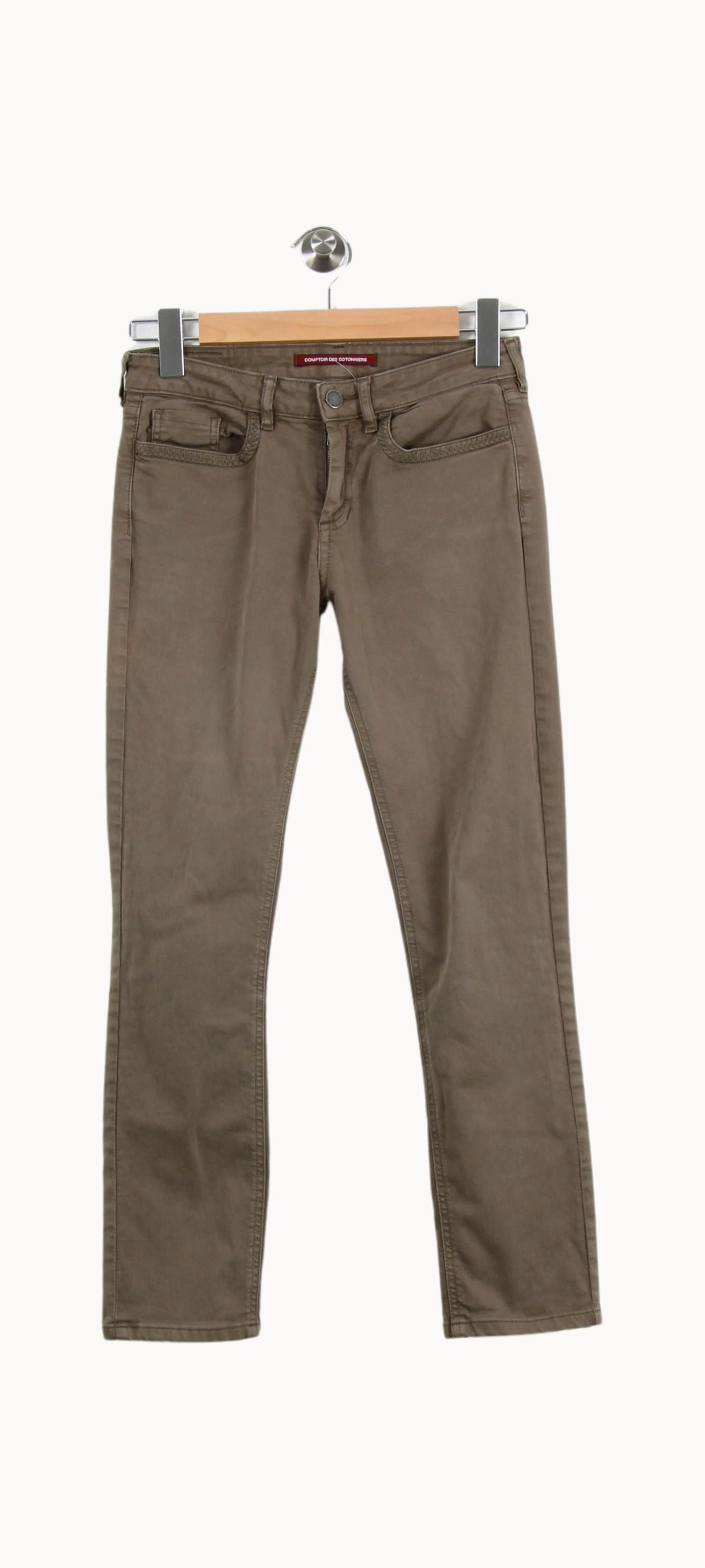 PANTS COMPTOIR DES COTONNIERS - Seconde main Green