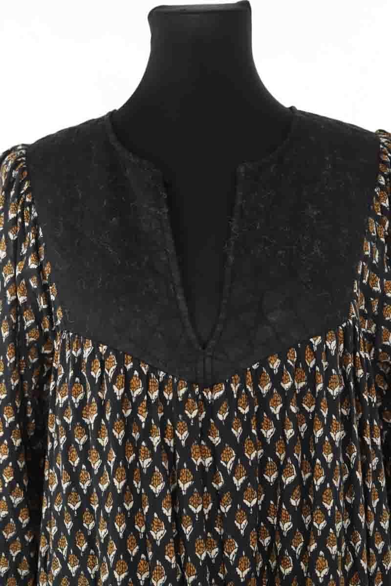 Cotton dress LOUISE MISHA - Seconde Main Black