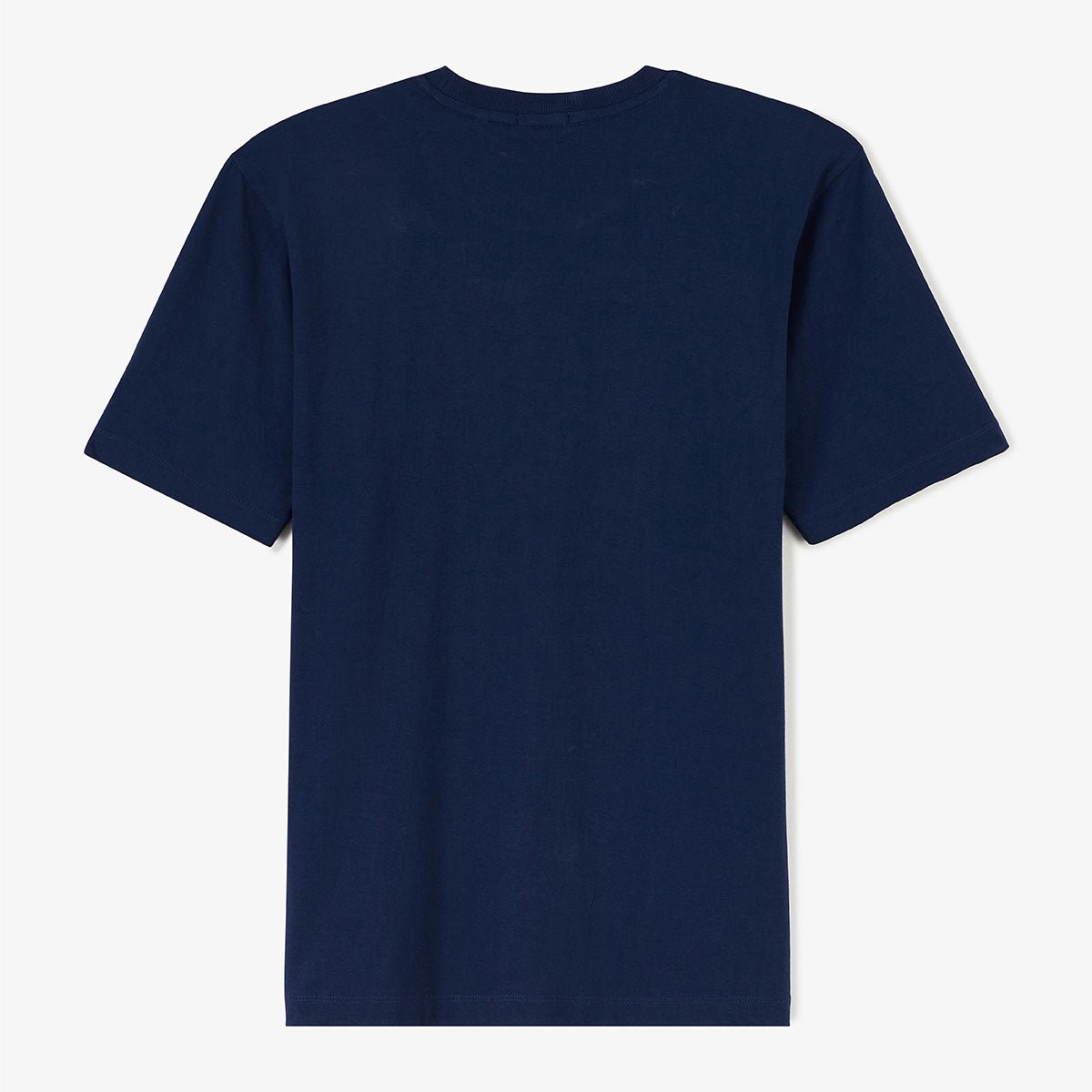 Short-sleeved embroidered T-shirt SERGE BLANCO Blue