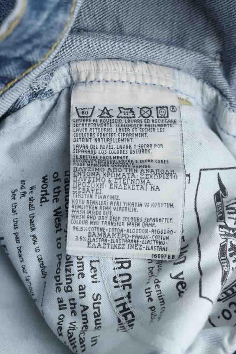 - Straight-leg jeans
- 5 pockets
- Straight cut
- Faded effect LEVI'S - Seconde main Blue