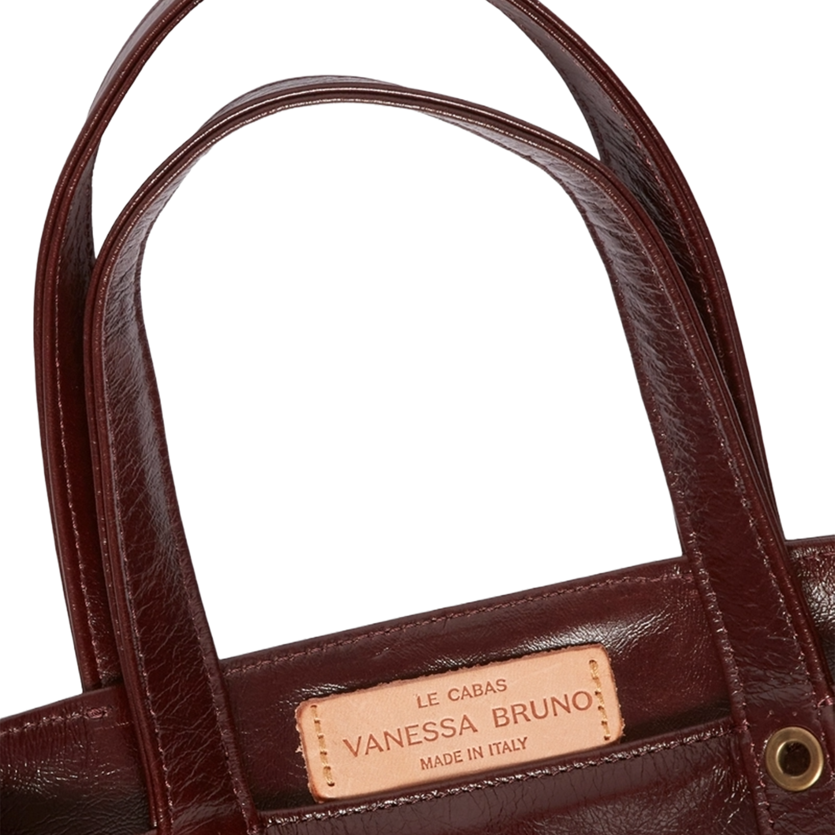 Billy L leather bag  VANESSA BRUNO Brown