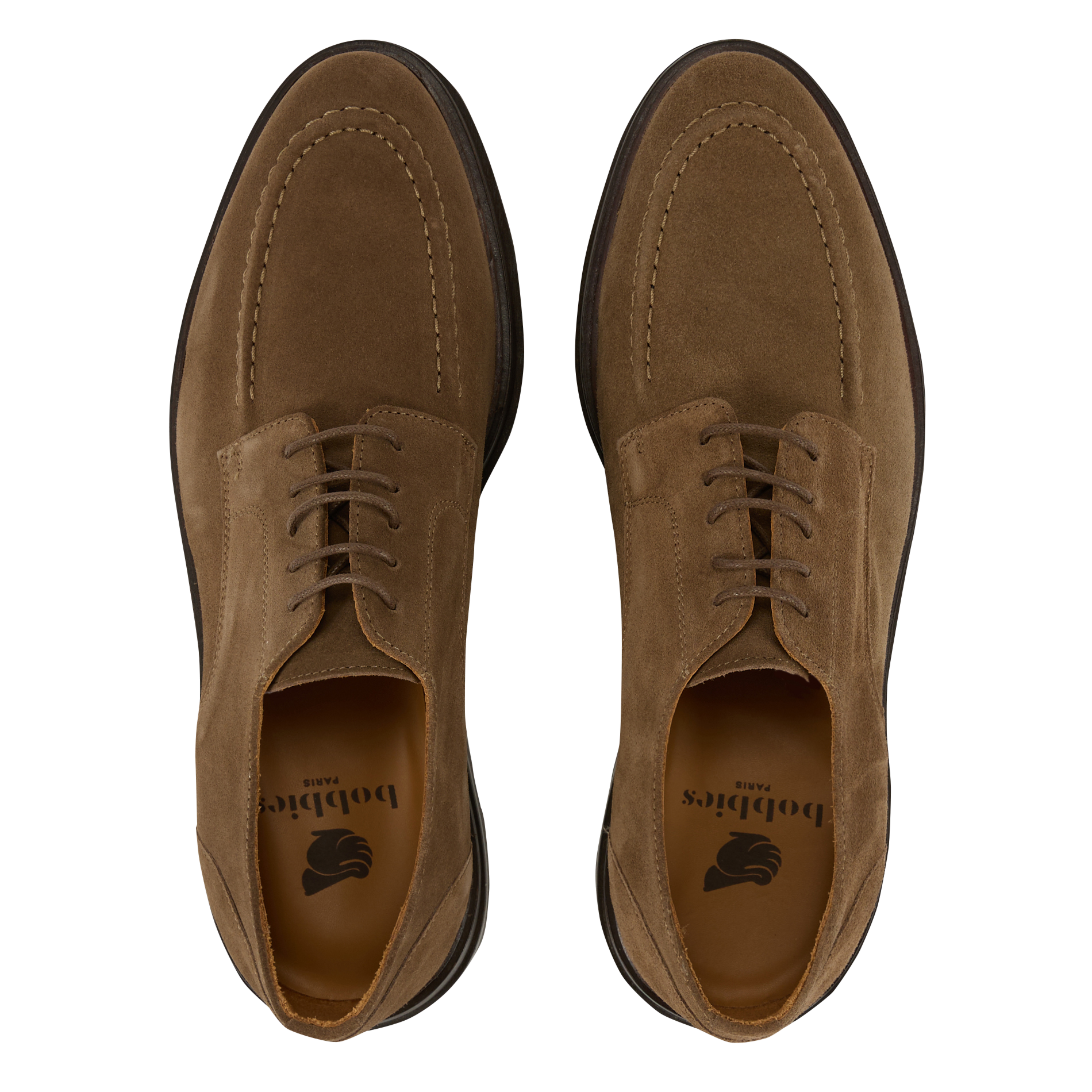 Derbies en cuir BOBBIES Marron
