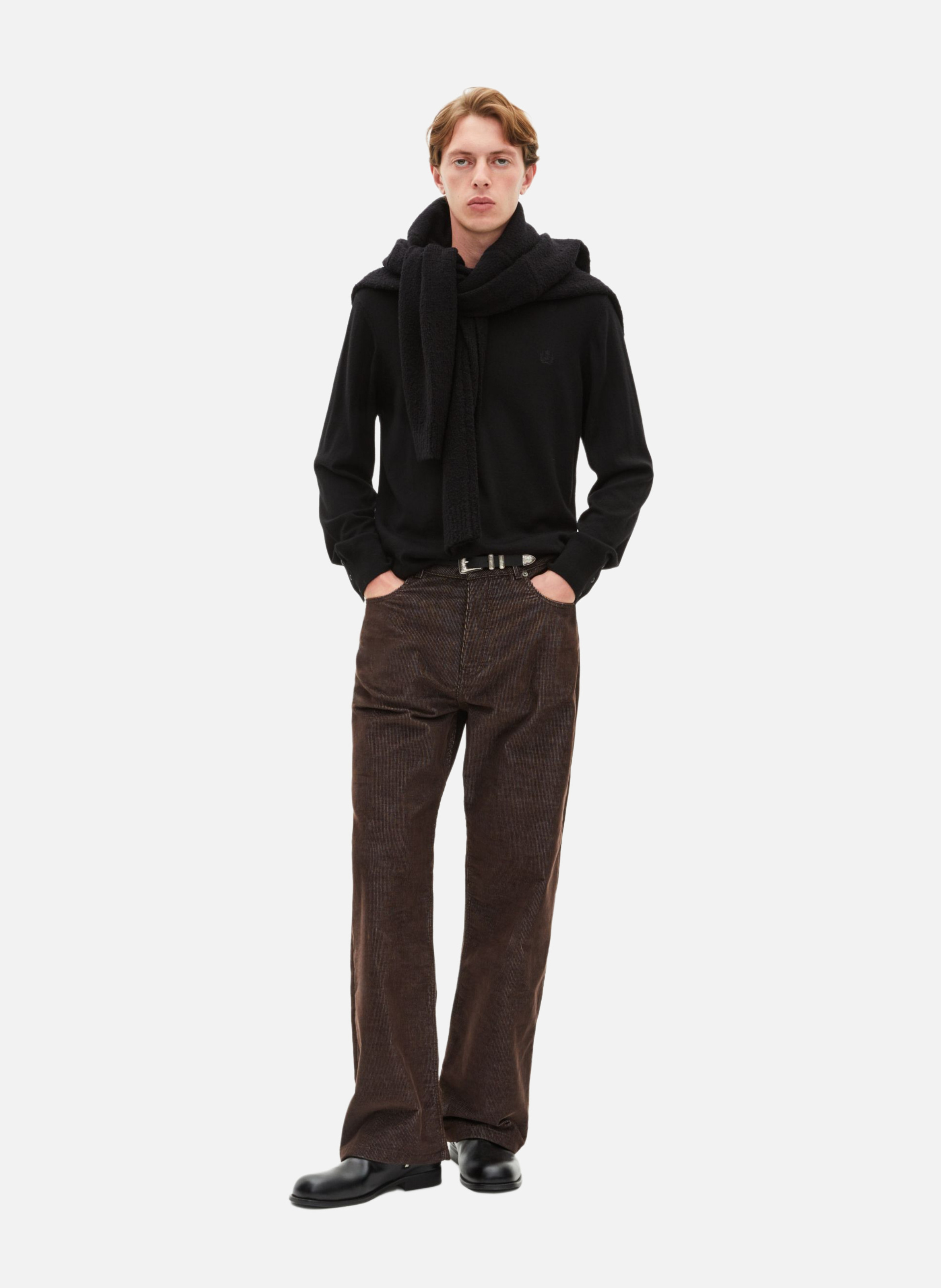 Baggy jeans THE KOOPLES Brown