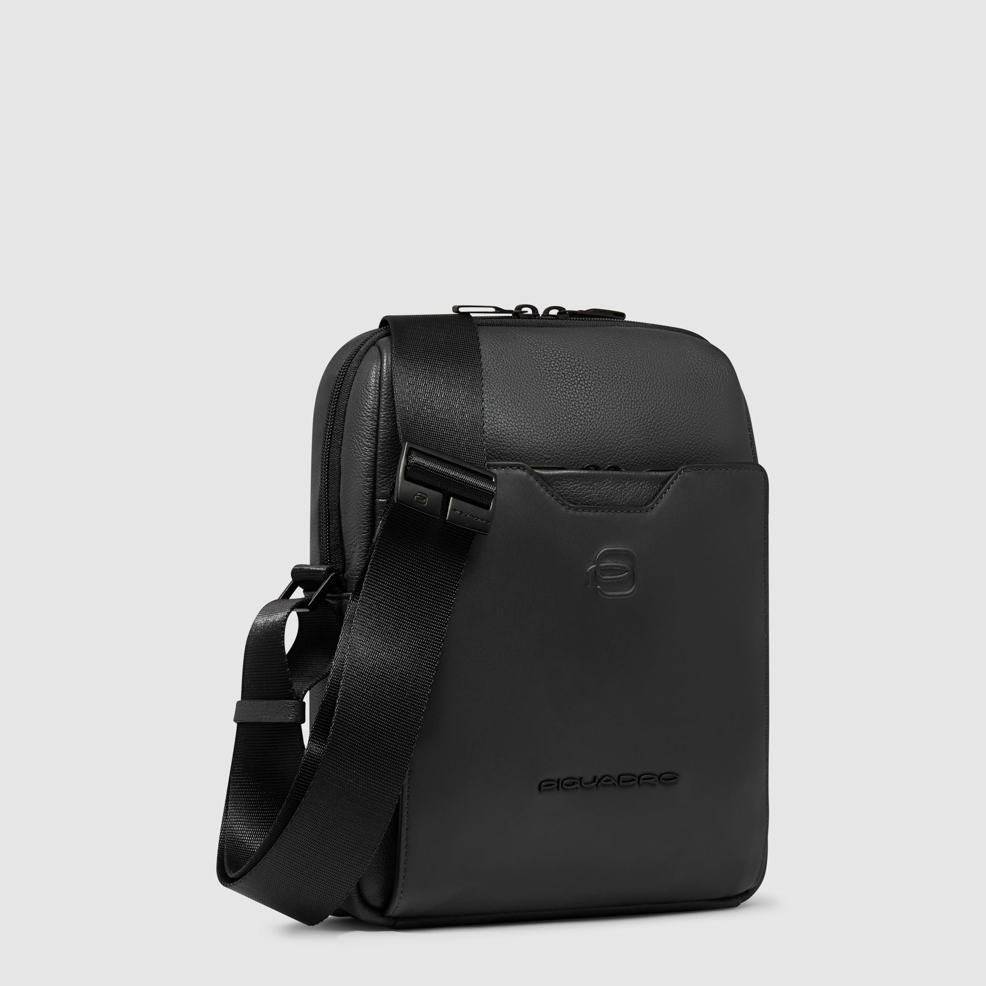 Men's shoulder bag for iPad® PIQUADRO Black