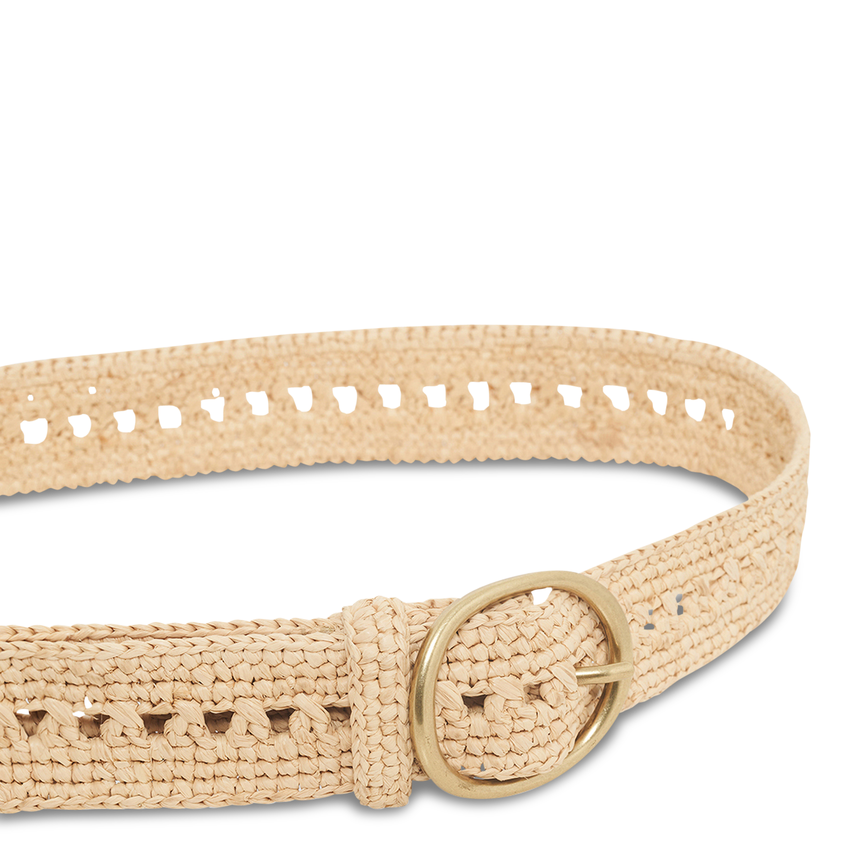 Ceintuur van raffia GERARD DAREL Beige