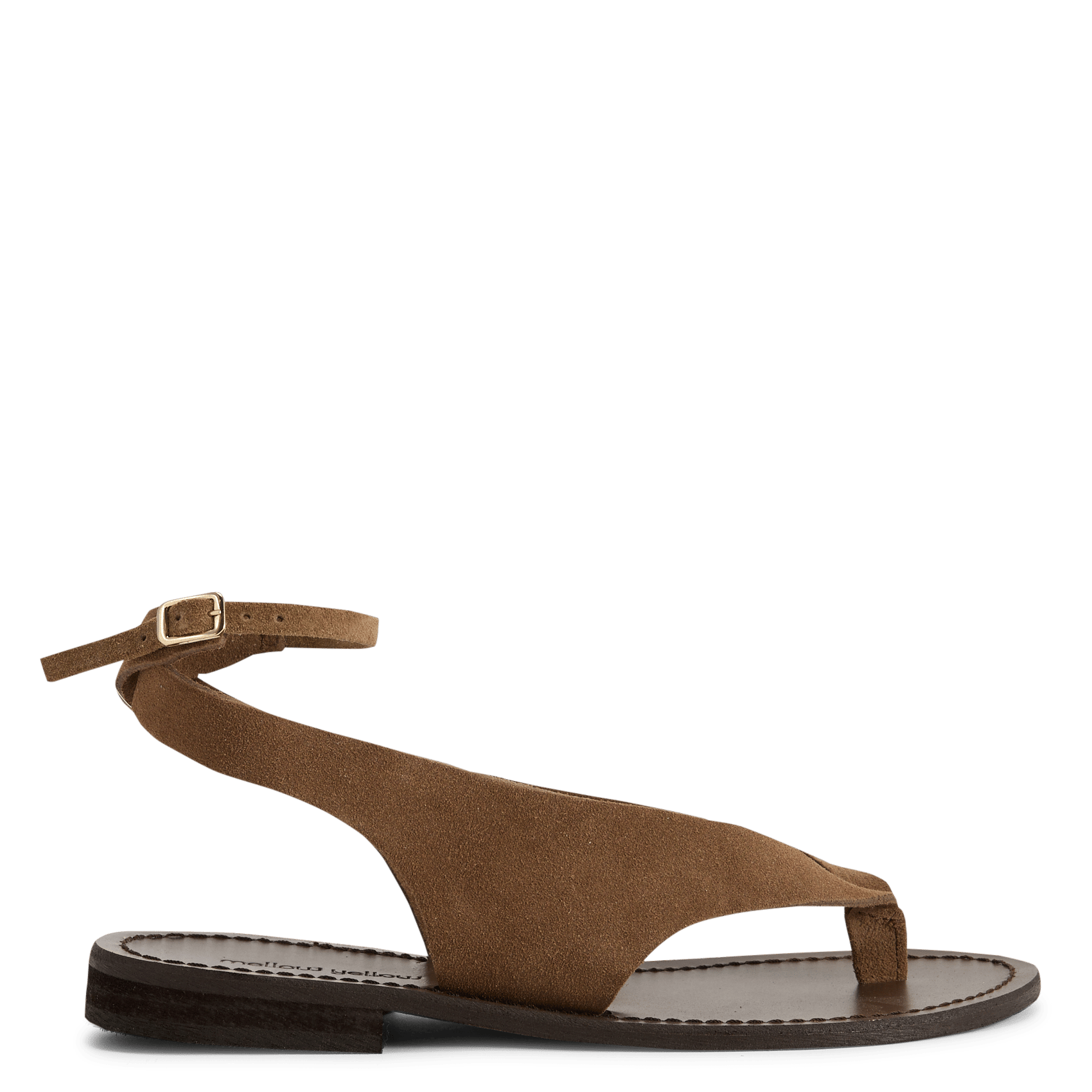 Alpargatas de piel planas MELLOW YELLOW Marron