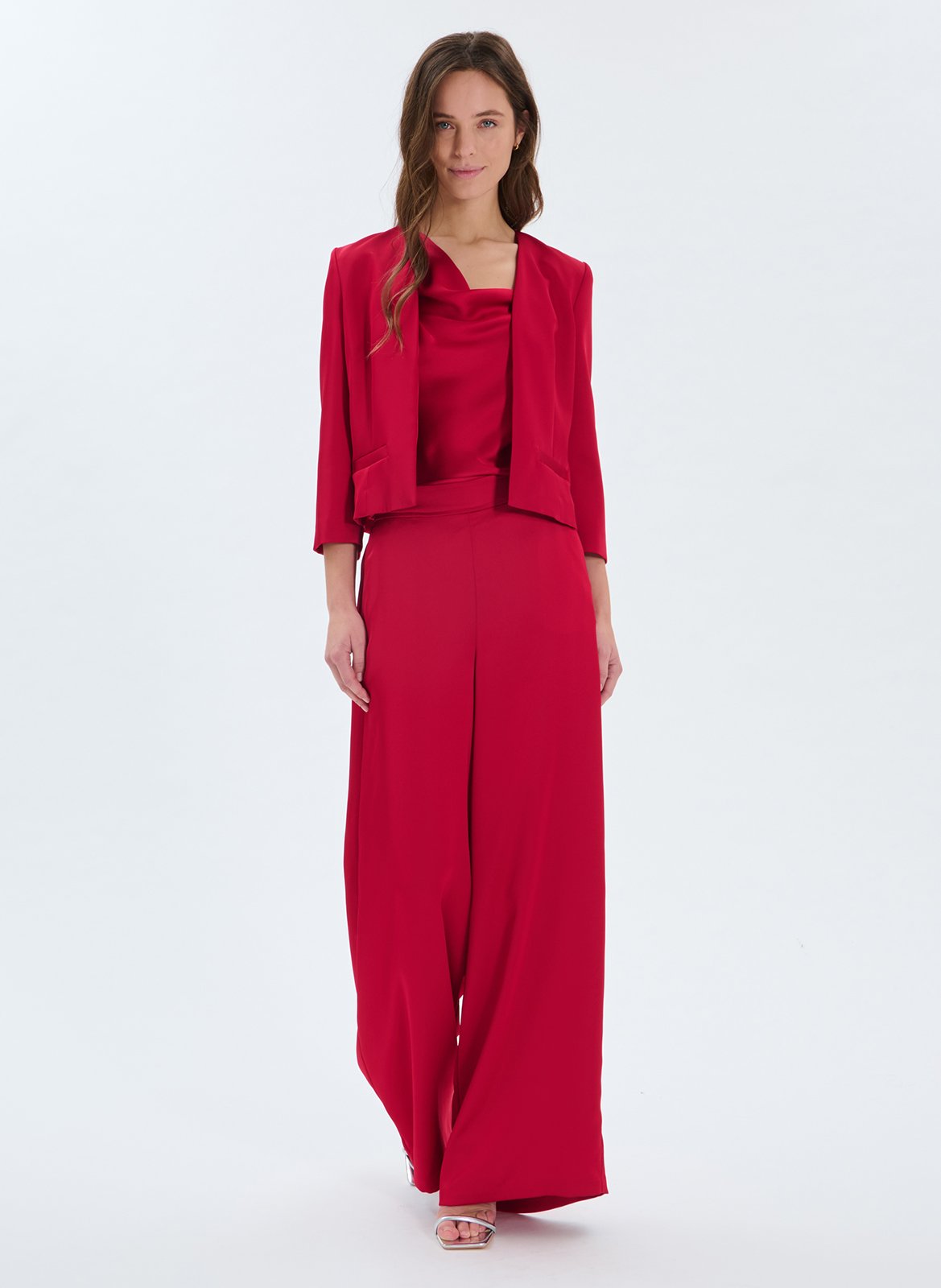 Kort aansluitend jasje ZAPA Rood