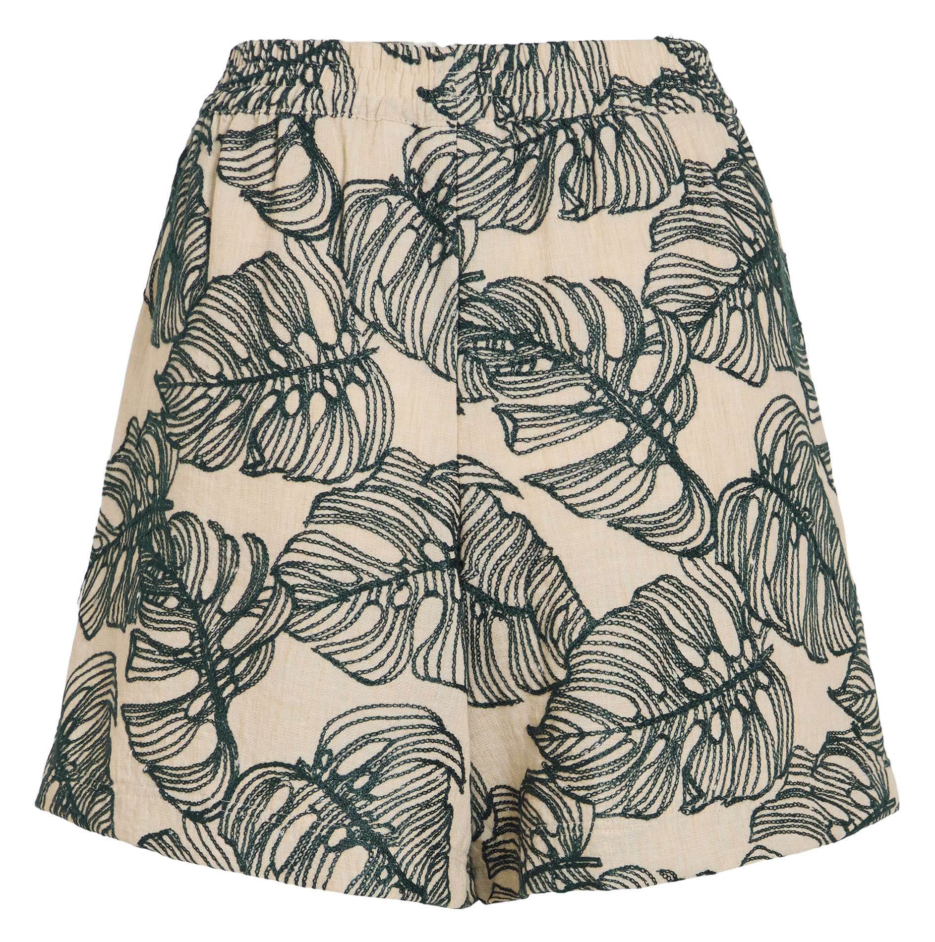 Short large élastiqué à motif VILA Gris