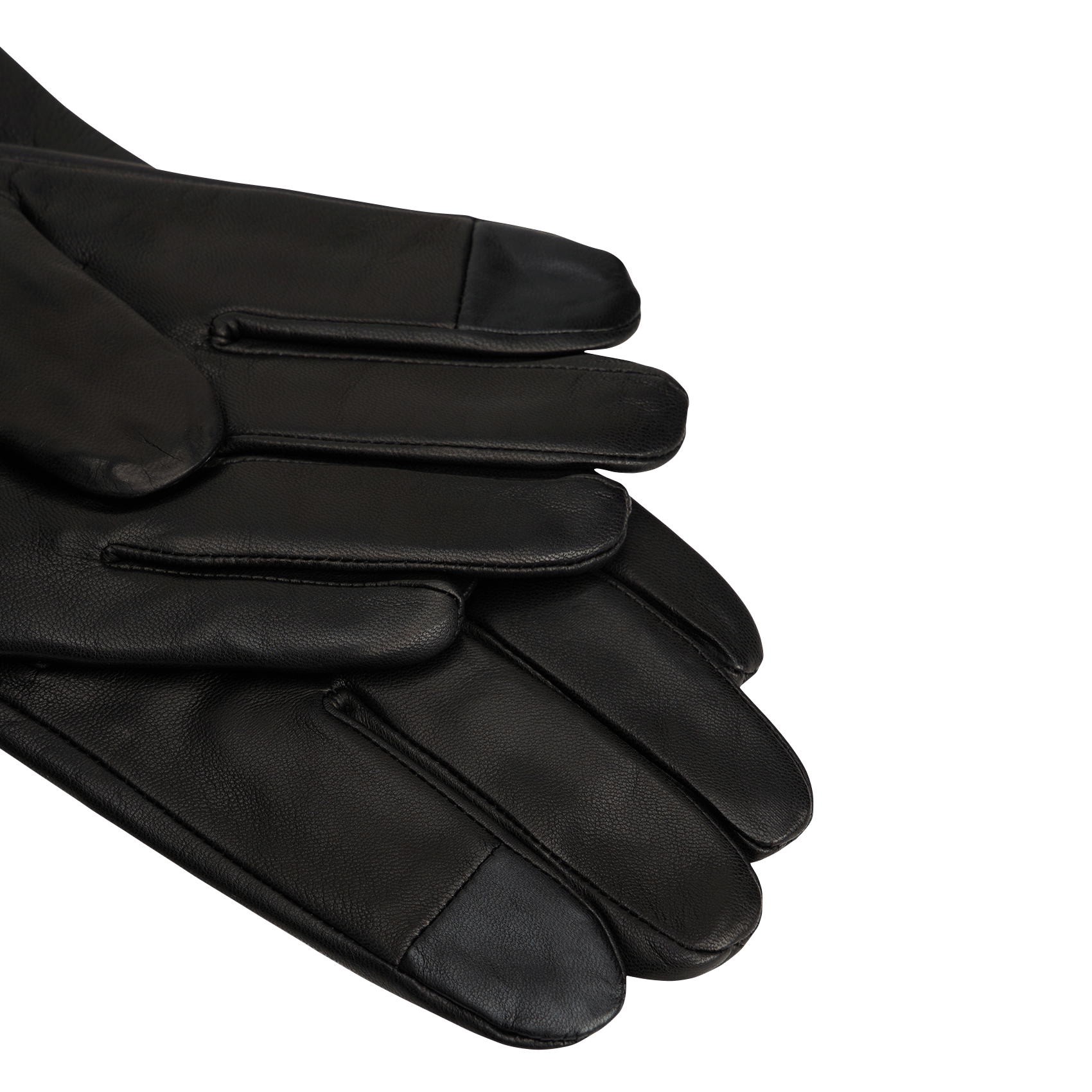 Gants en cuir TOMMY HILFIGER Noir