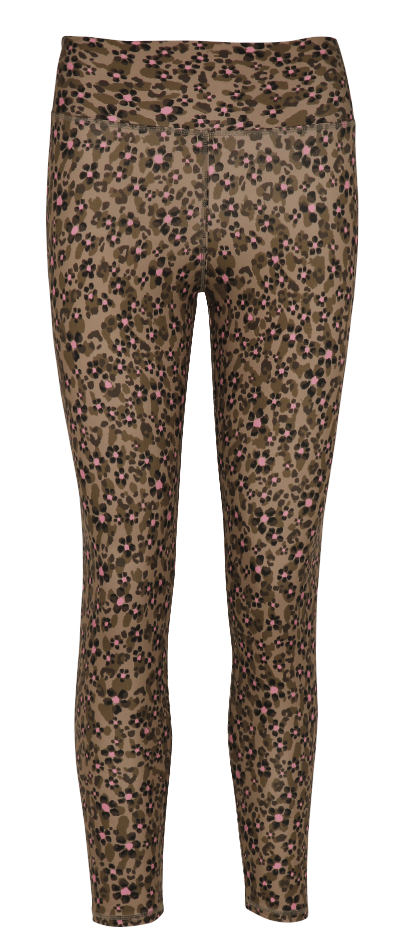 Leggings mit Leopardenprint BANANA MOON Braun