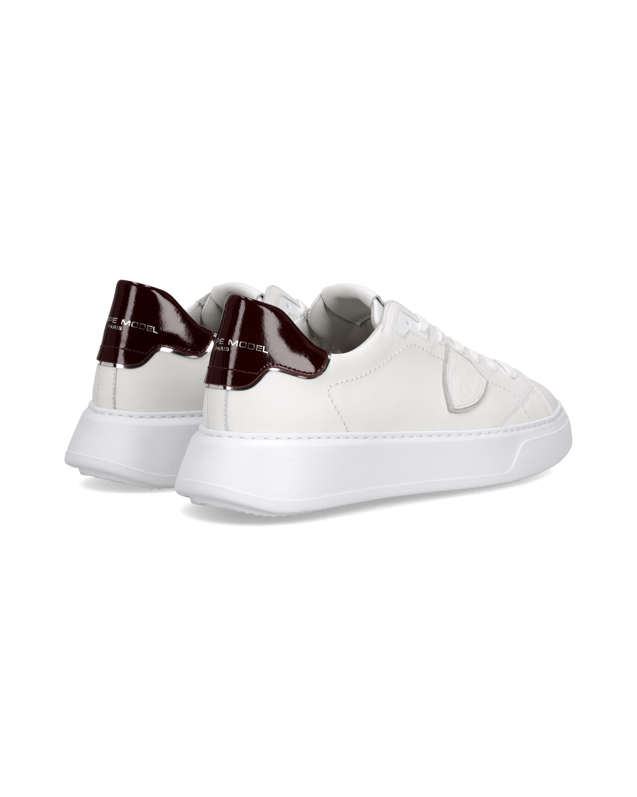 Tennis Temple Sneakers. PHILIPPE MODEL White
