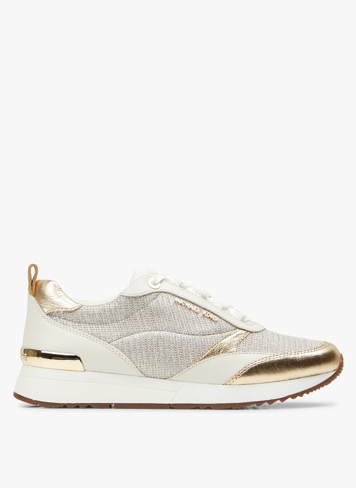 Michael kors metallic sneakers deals