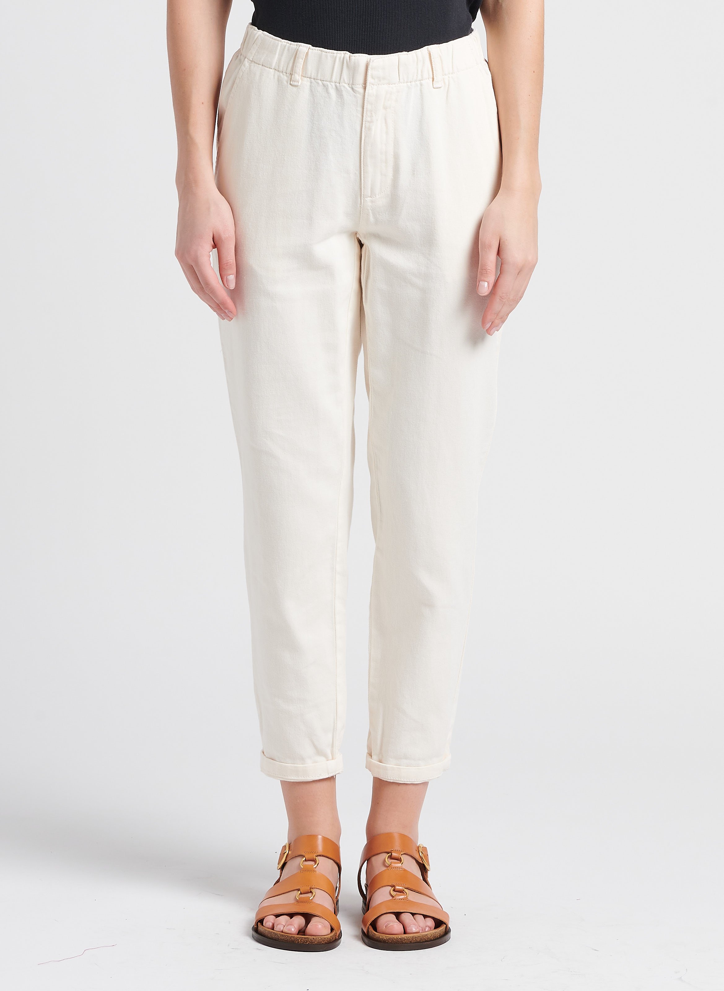 7/8 cotton chinos MAISON 123