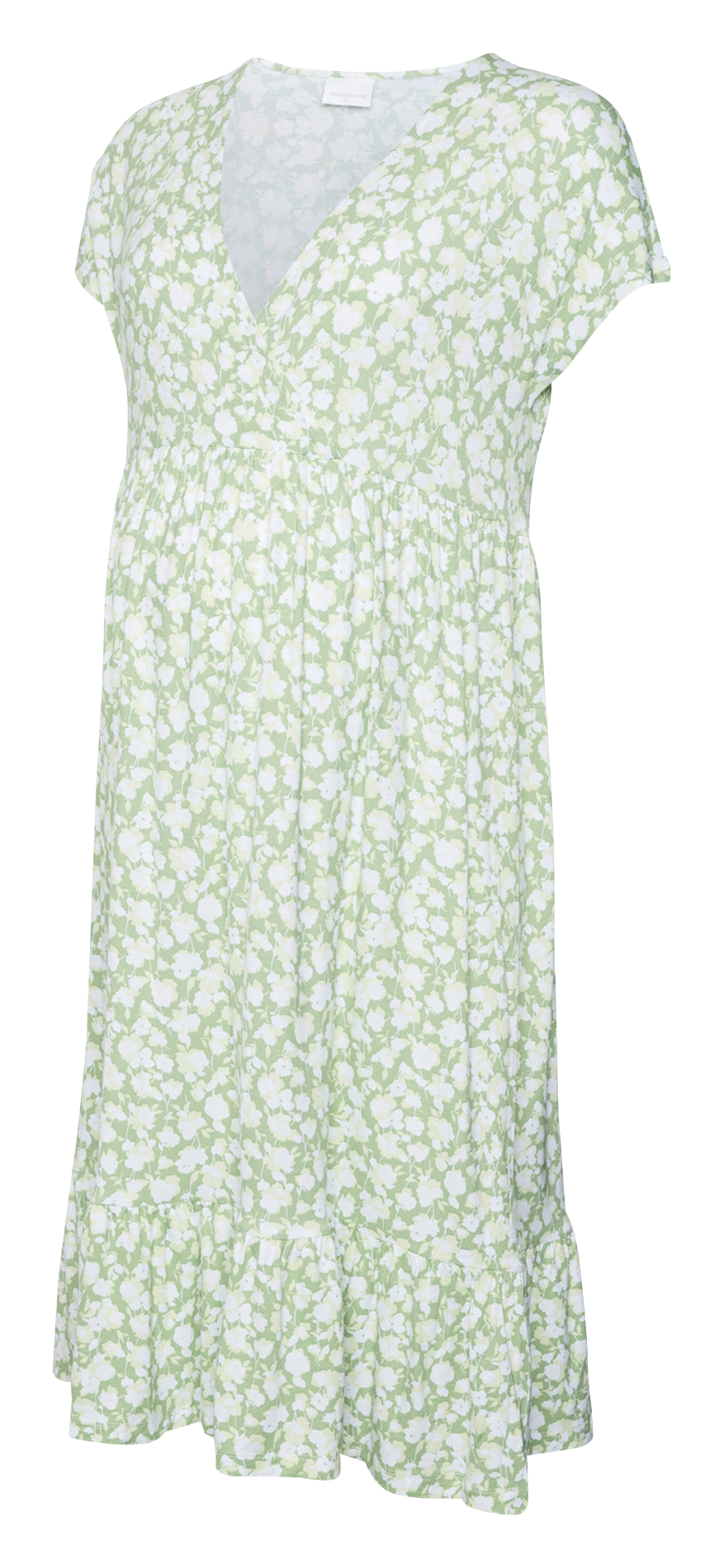 Straight V-neck midi dress MAMALICIOUS Multicolored