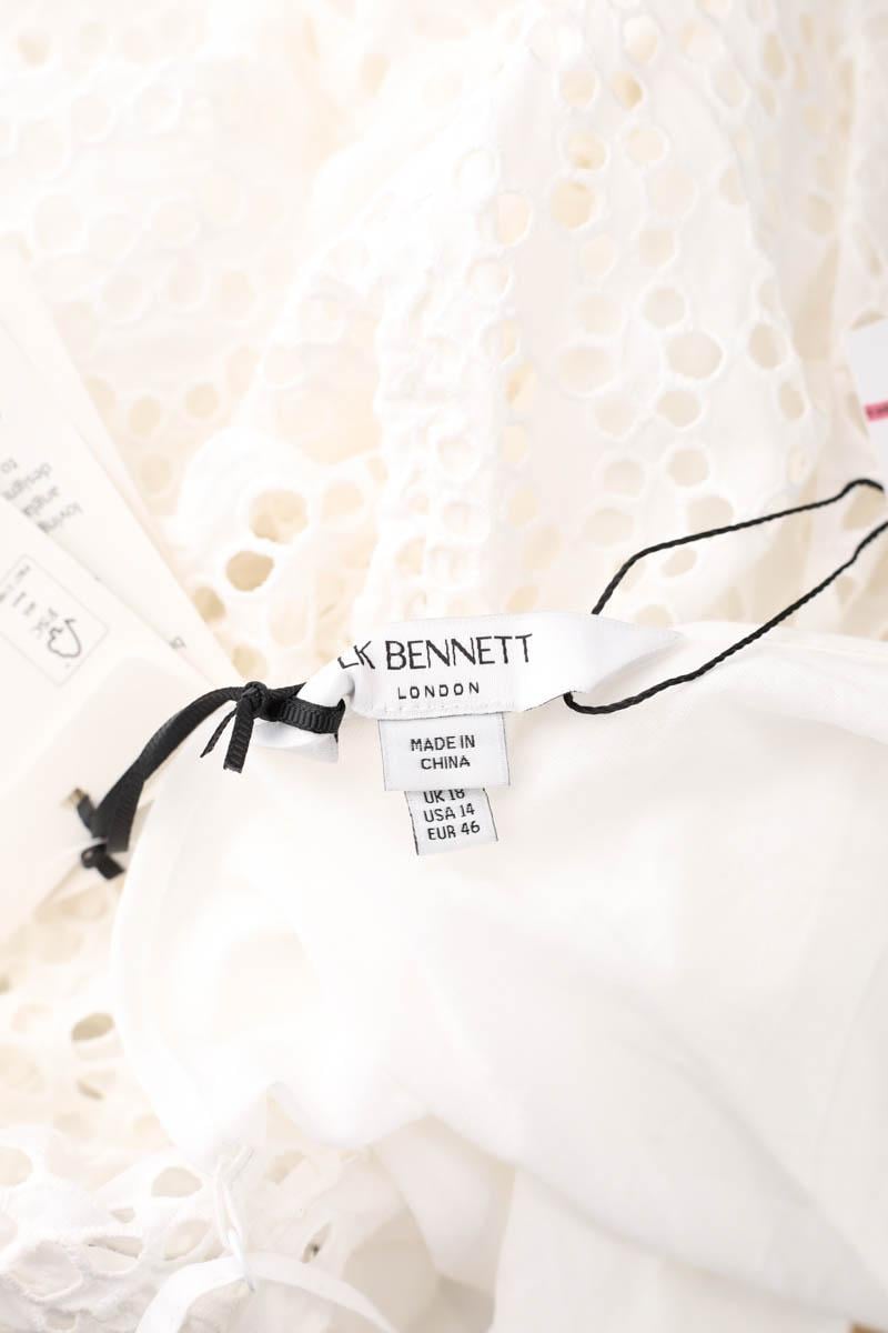 Cotton dress LK BENNETT - Seconde Main White