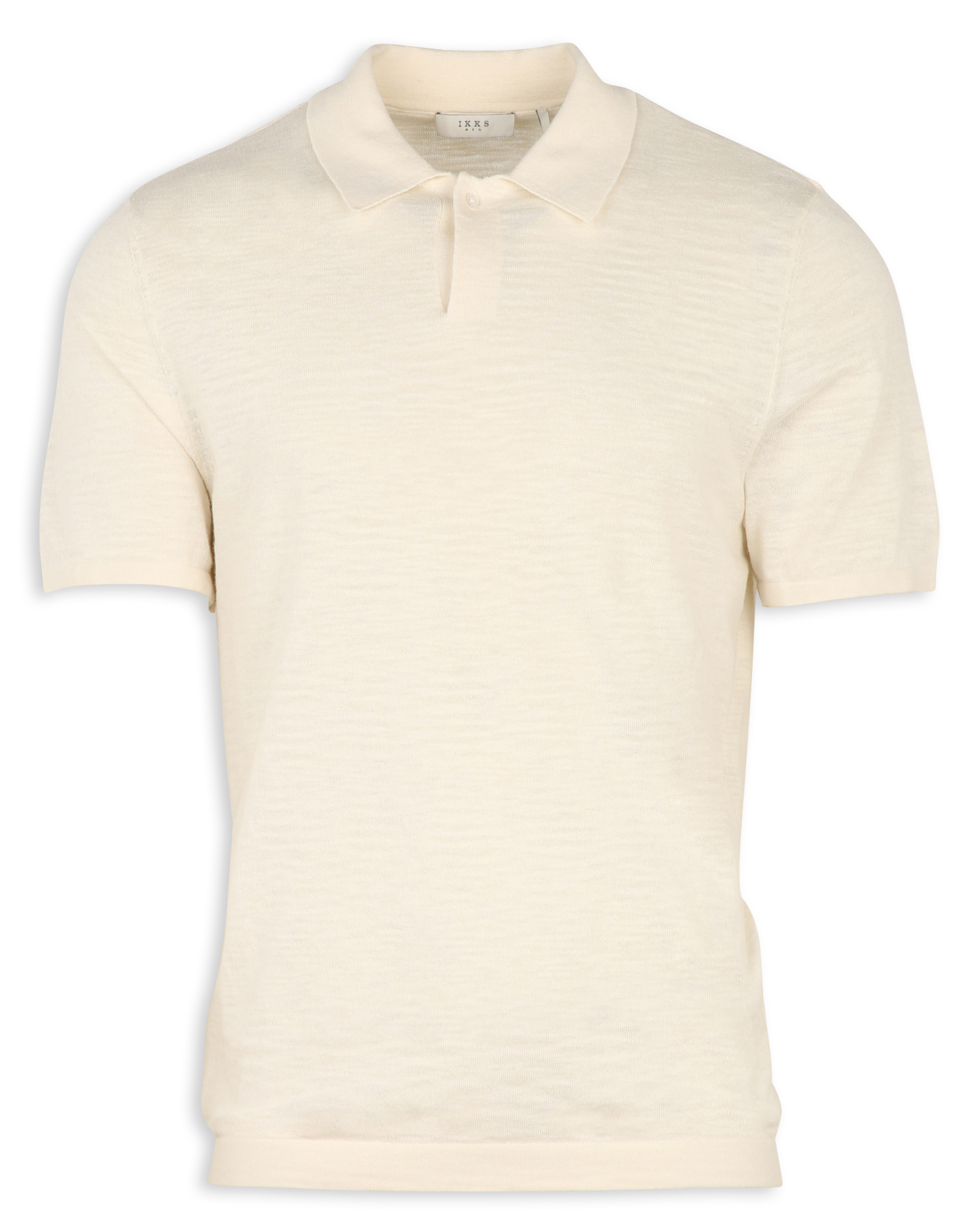 Short-sleeved polo shirt IKKS White