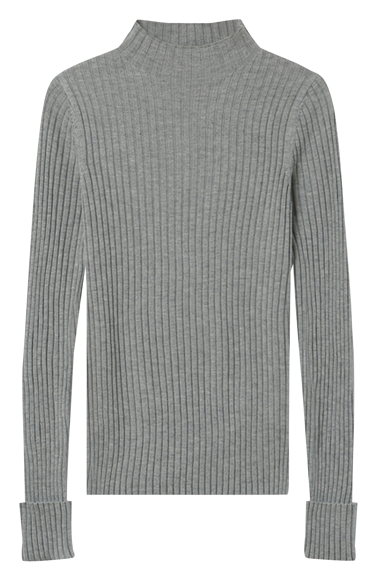 Elena - Pullover mit Stehkragen GRACE ET MILA Silber