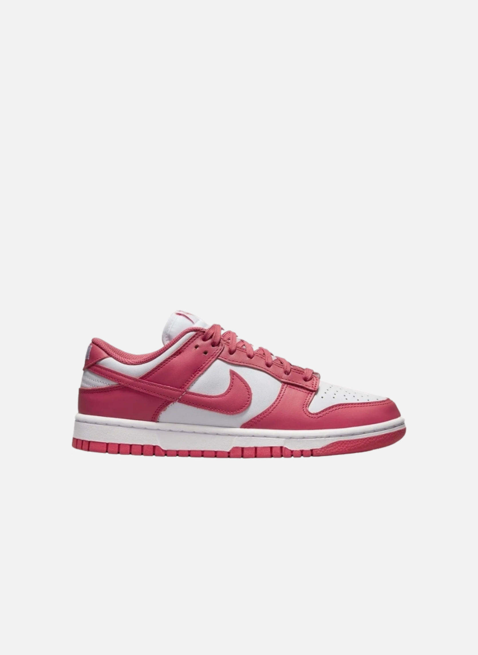 Leather low-top sneakers NIKE Pink