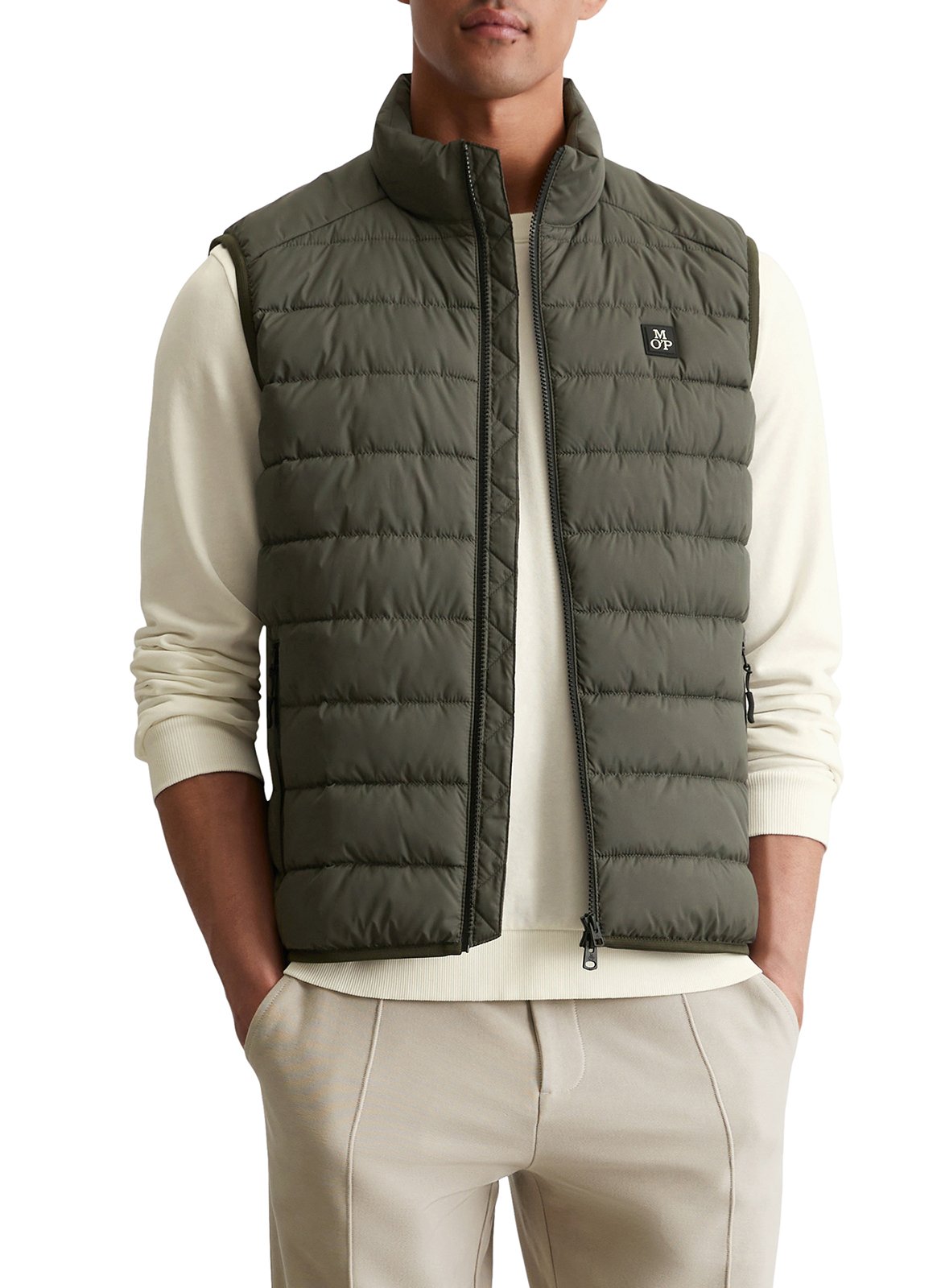 Doudoune col montant  MARC O'POLO Marron