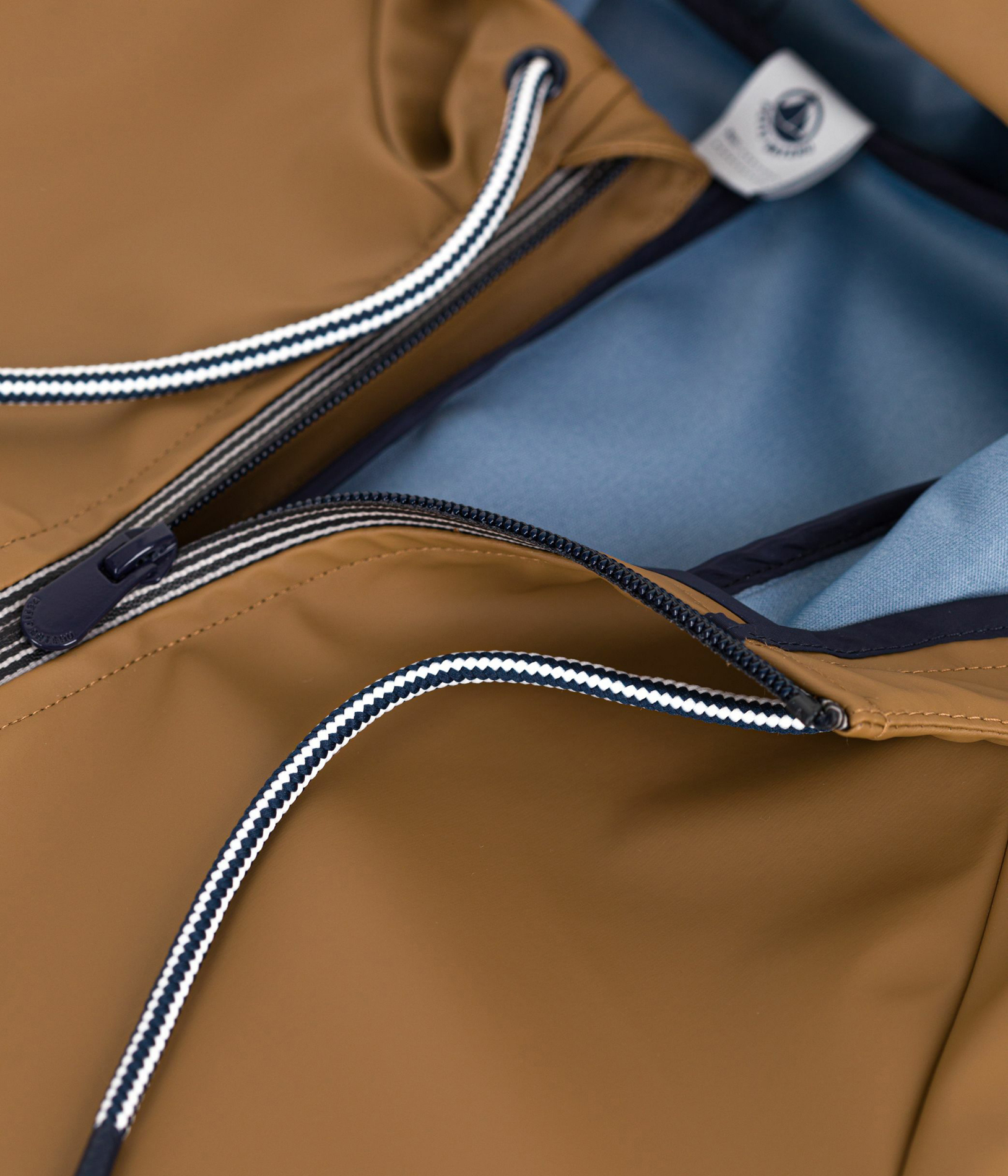 Coupe vent à cauche PETIT BATEAU Marron