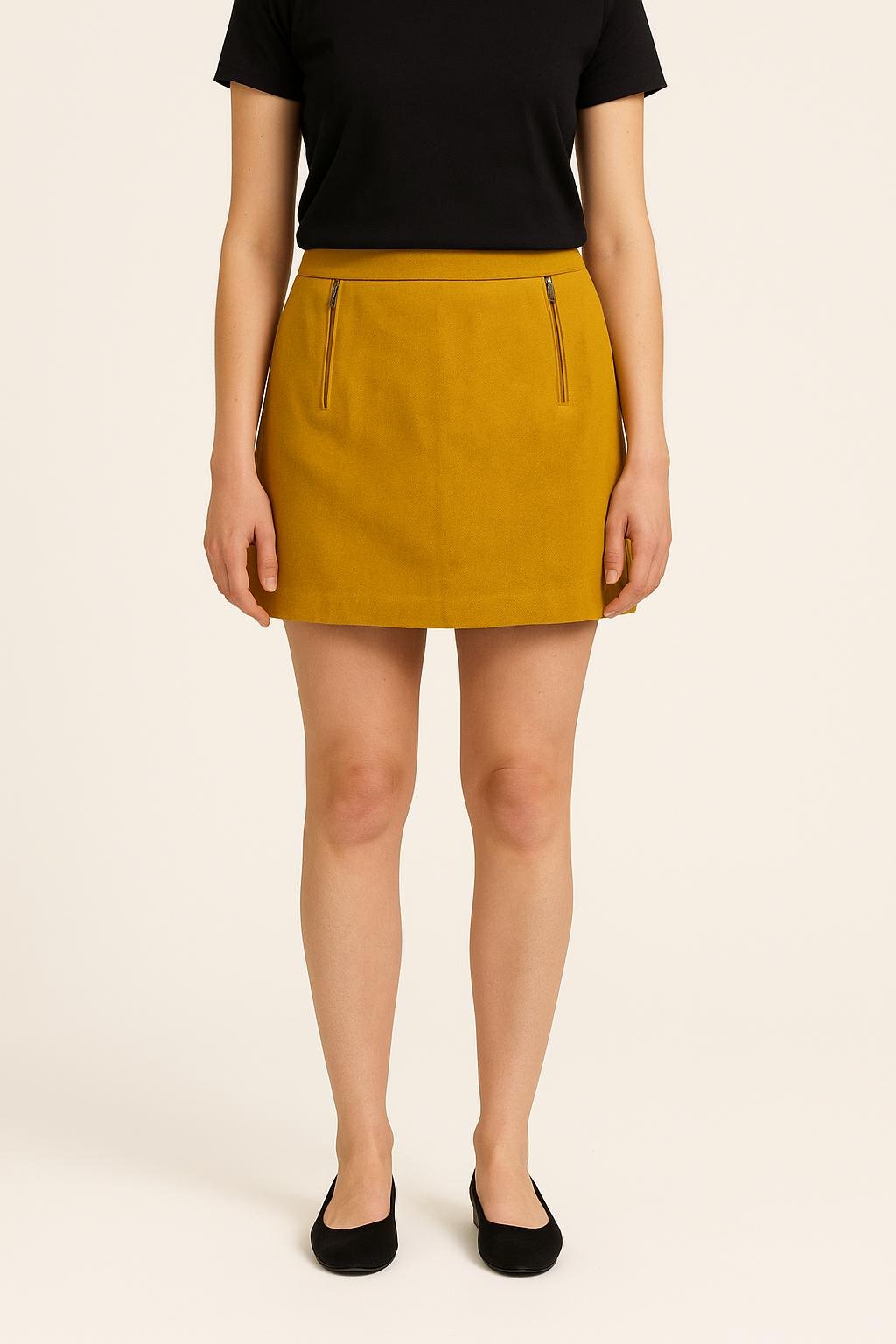 Short & midi skirt COMPTOIR DES COTONNIERS - Seconde main Yellow