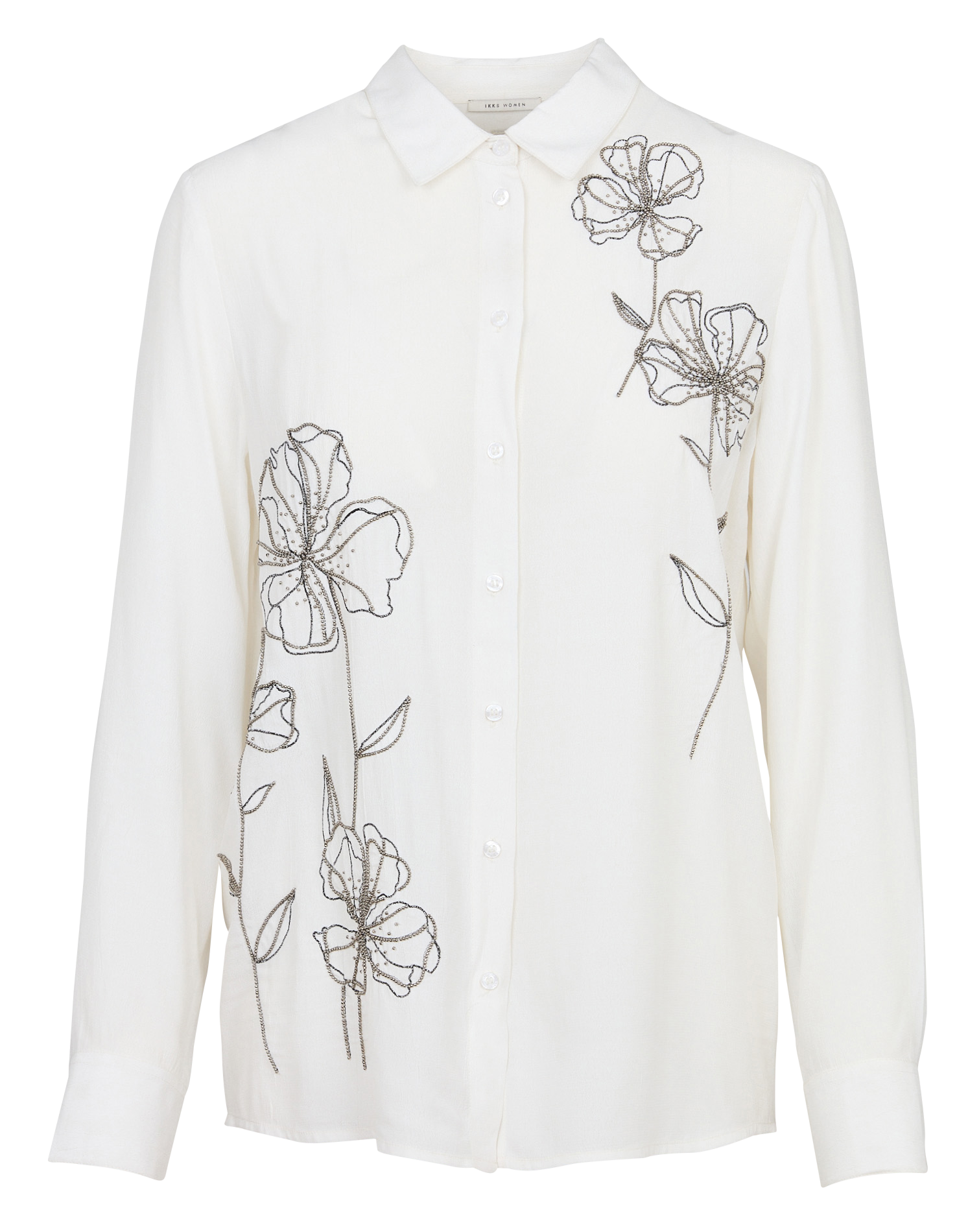 Straight shirt IKKS White