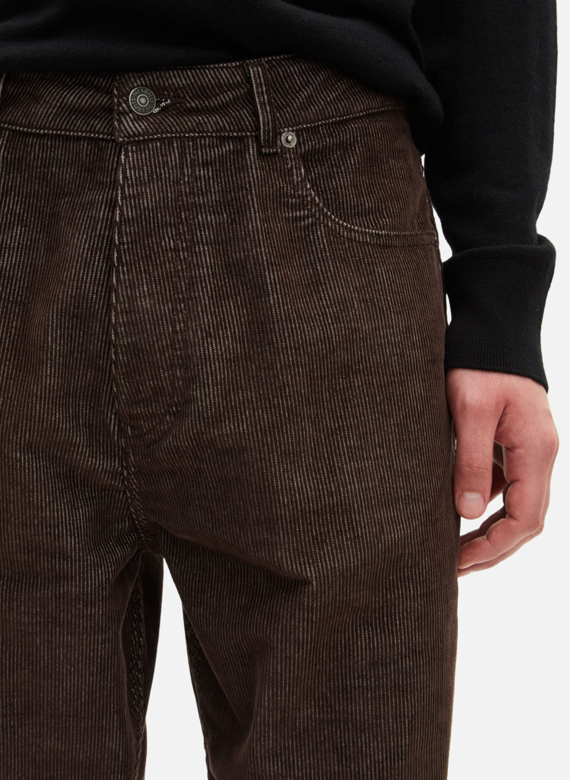 Baggy jeans THE KOOPLES Brown