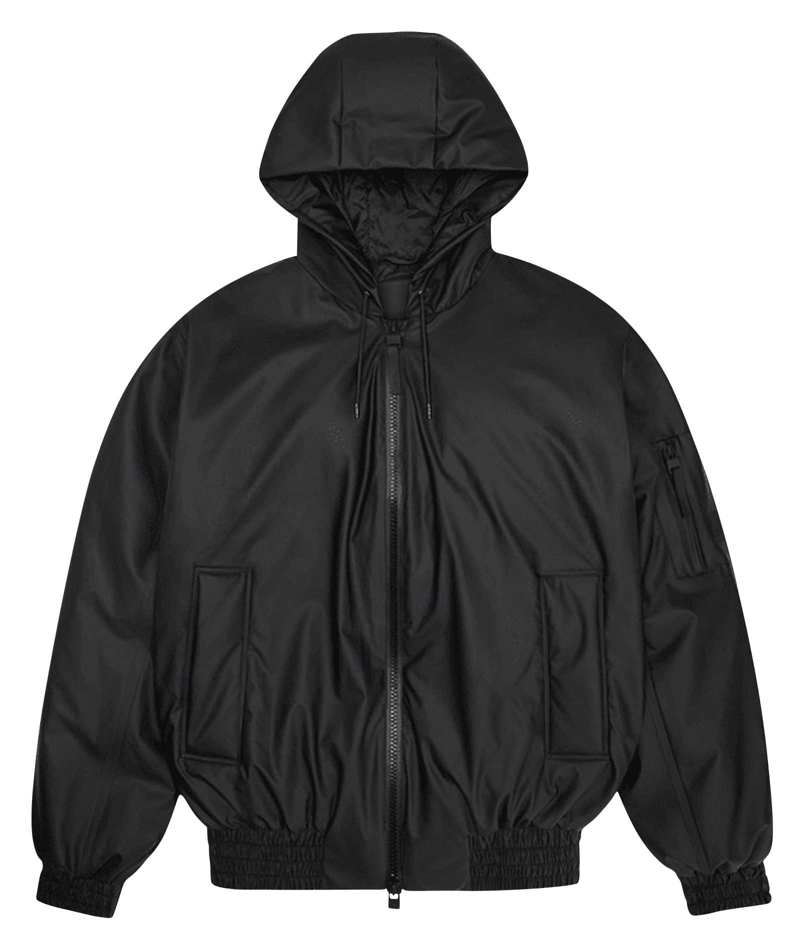 Blouson à capuche RAINS Noir