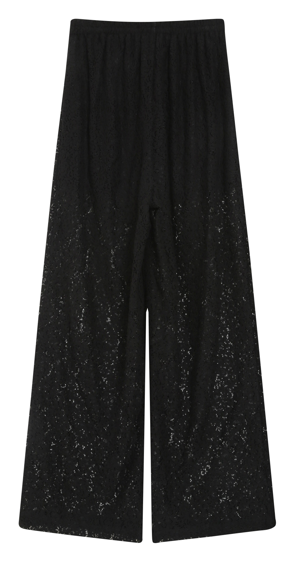 Wide-leg lace pants GRACE ET MILA Black