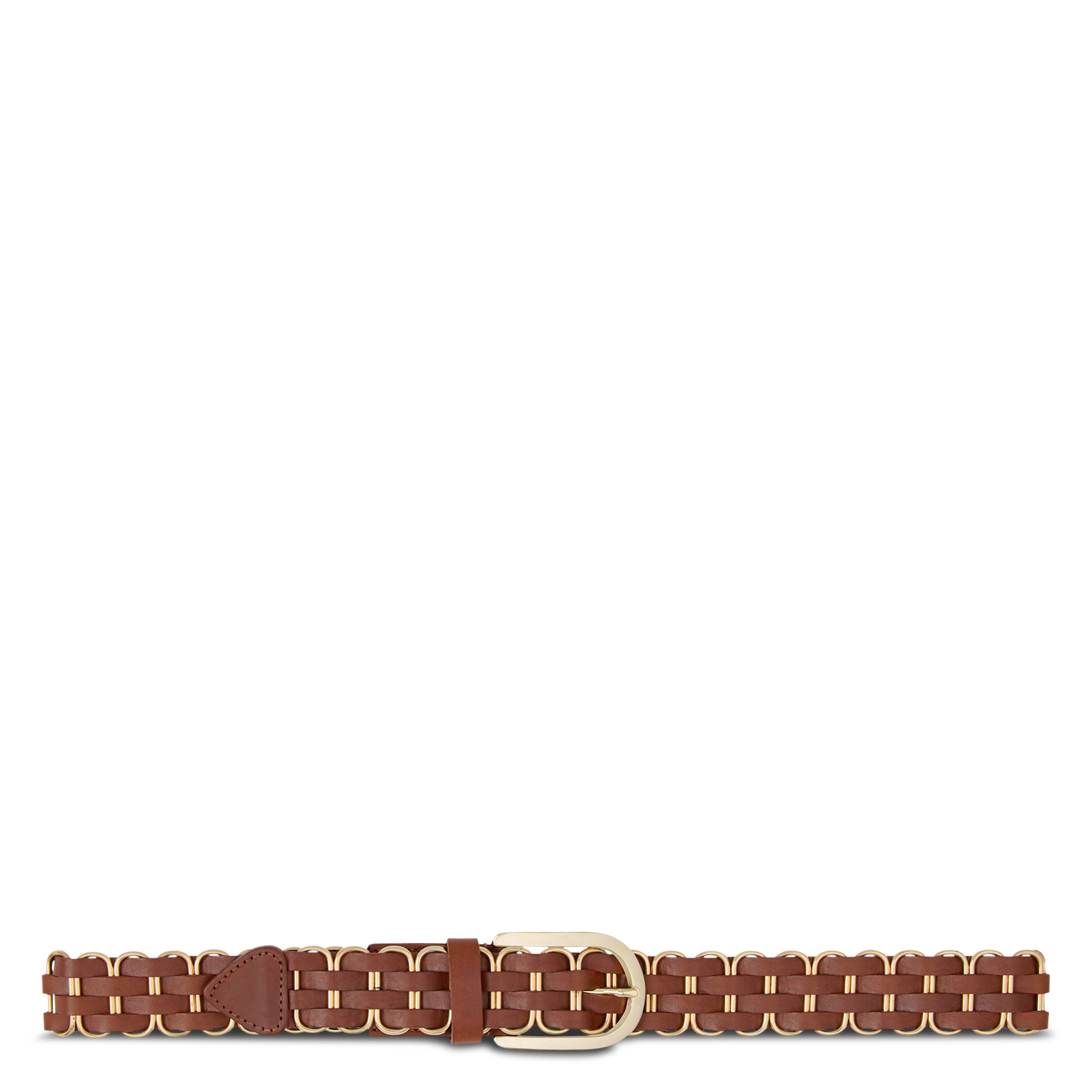 Ceinture en cuir BA&SH Marron