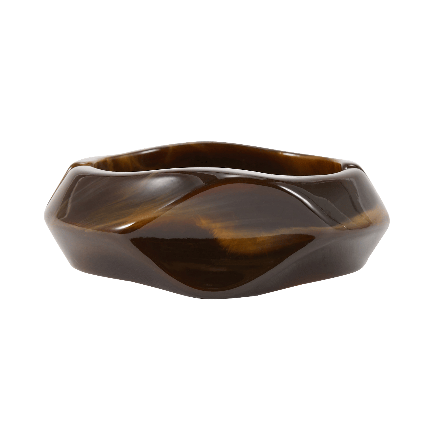 Resin bracelet AU PRINTEMPS PARIS Brown