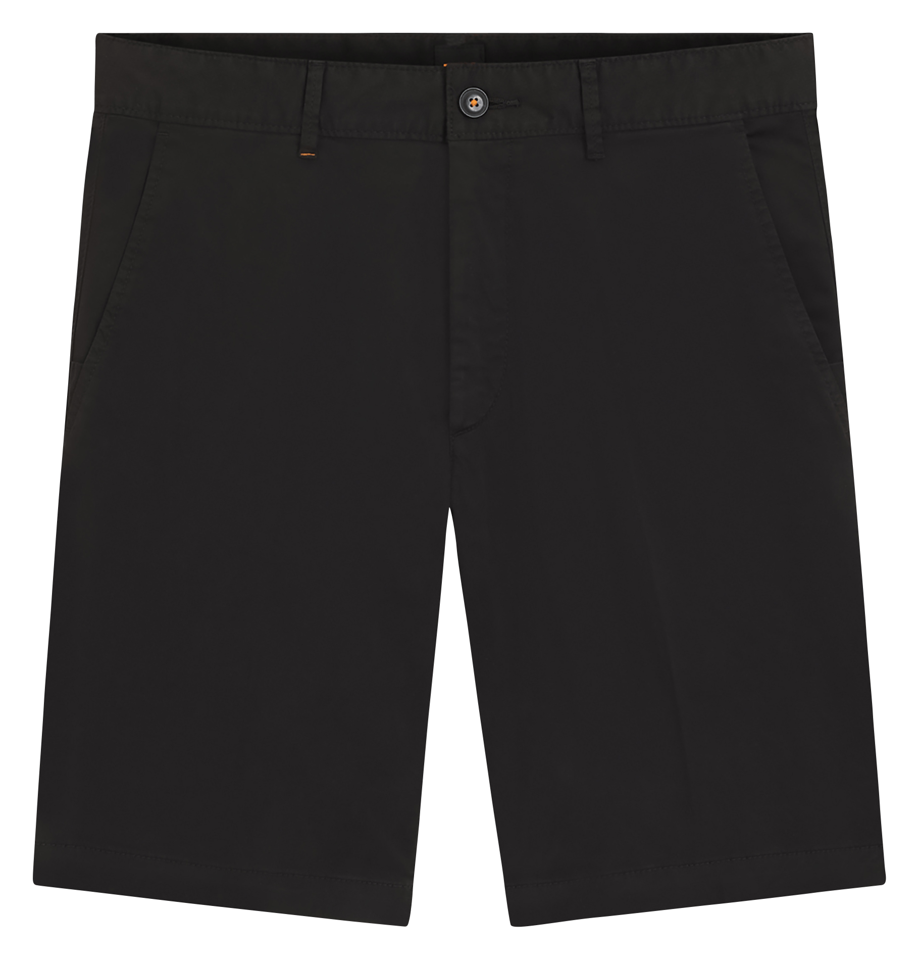 Straight cotton-blend shorts BOSS Black