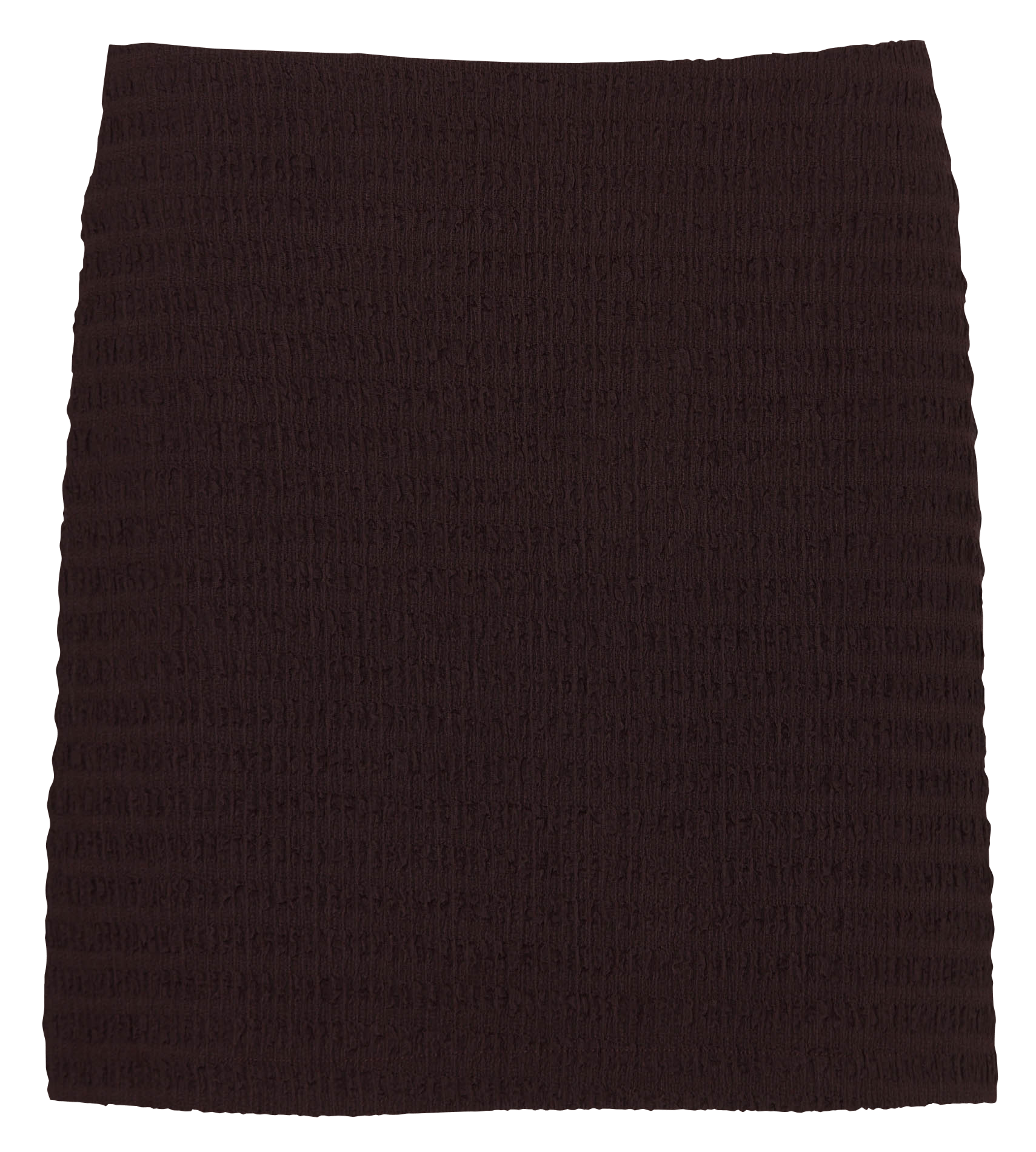 Kurzer Rock aus strukturiertem Stoff KOOKAI Braun