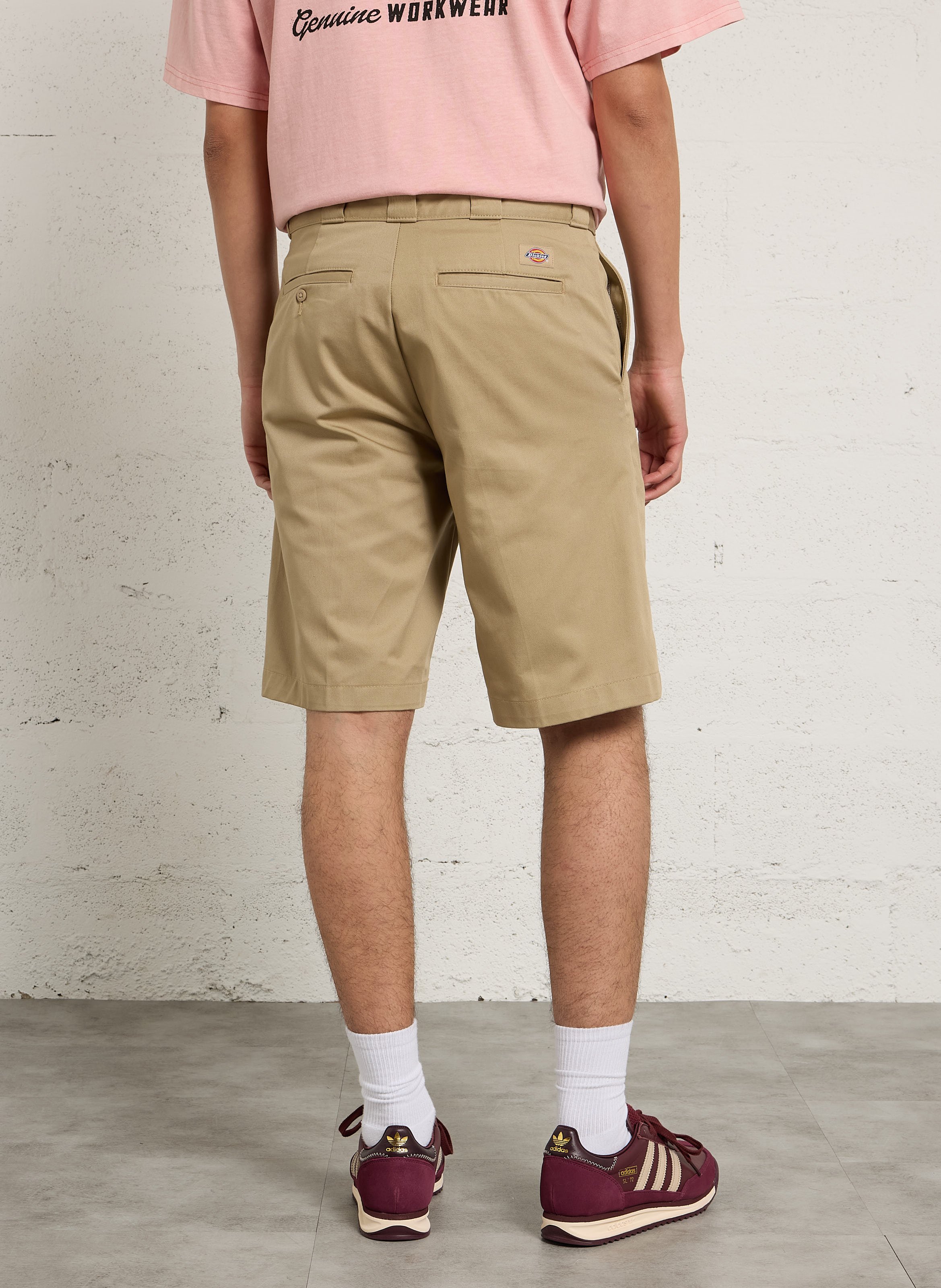 Gerade geschnittene Chino-Hose aus Baumwolle DICKIES Beige