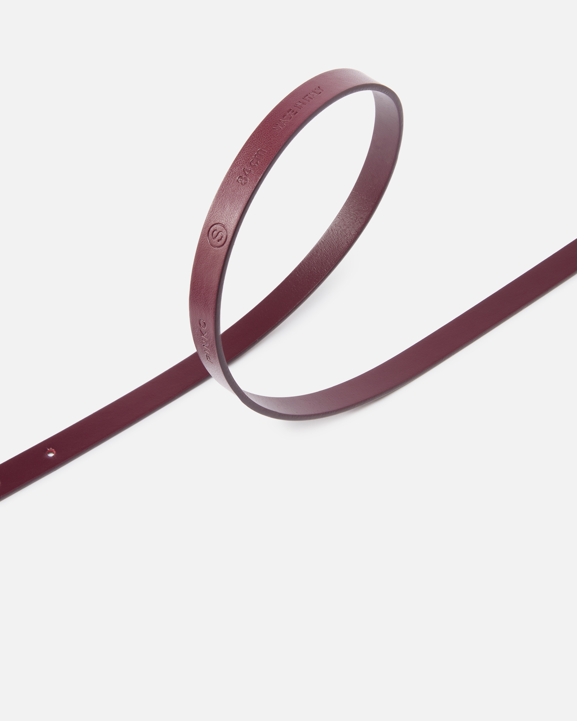 Belt with Pinko logo 1.2 cm Golden