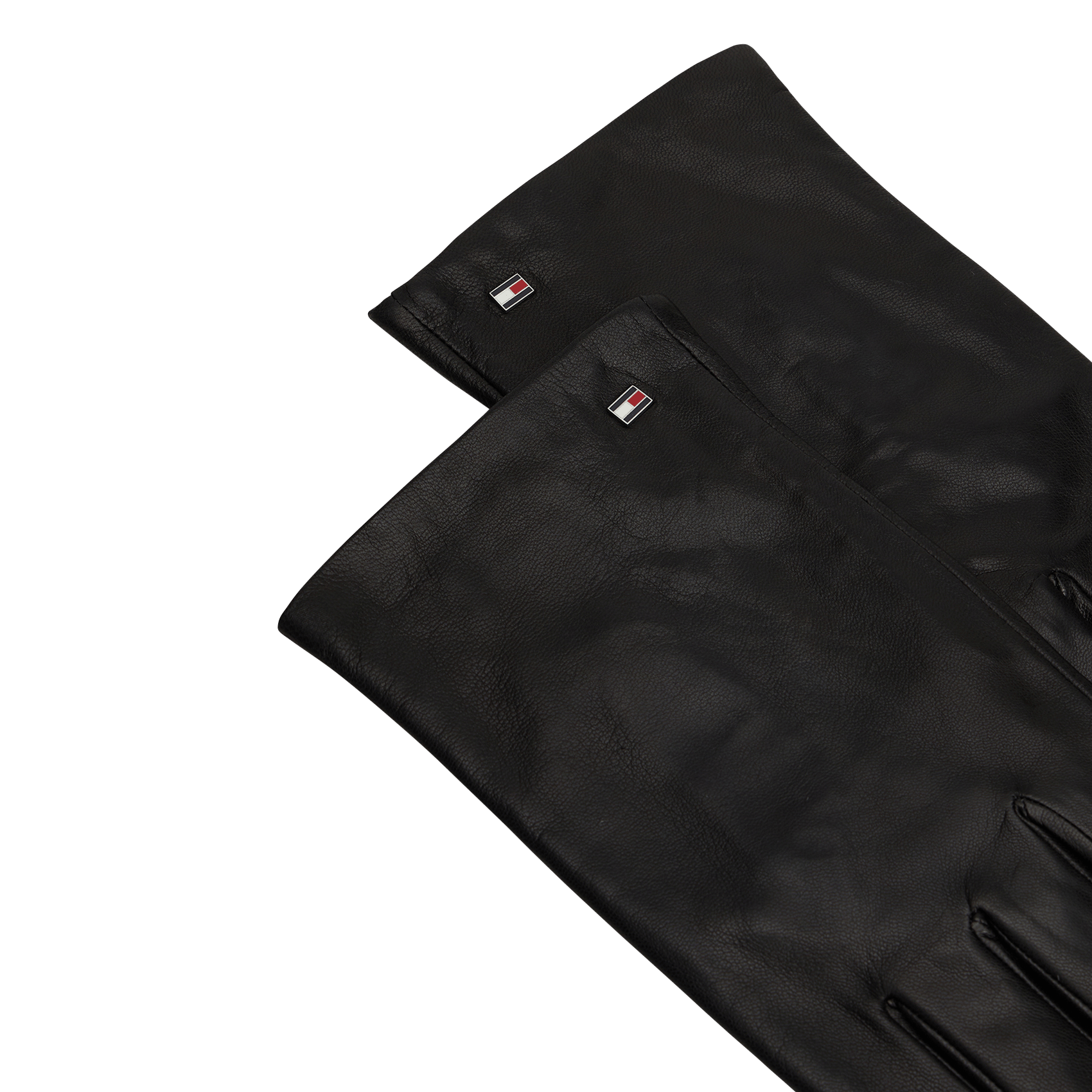 Gants en cuir TOMMY HILFIGER Noir