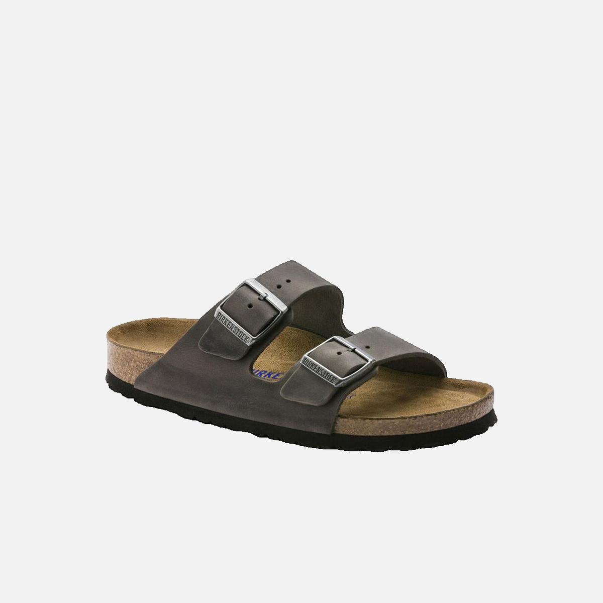 Arizona flat sandals BIRKENSTOCK Black
