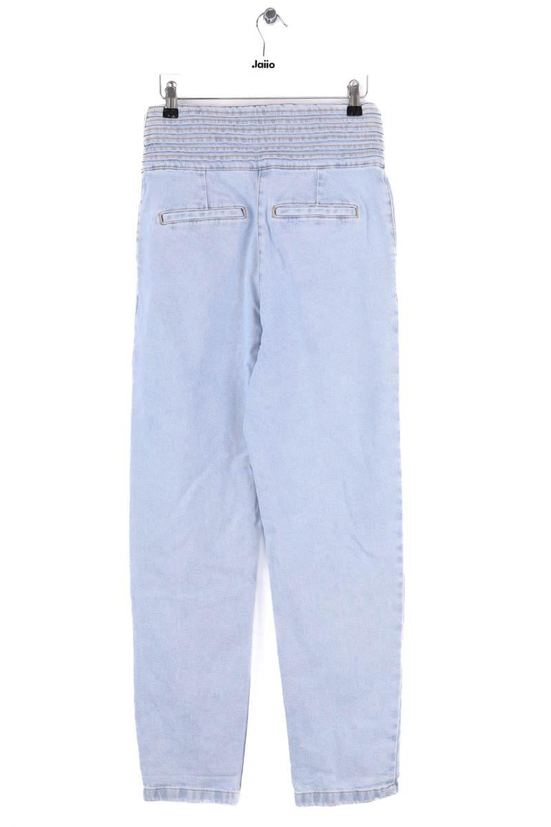 Jean boyfriend taille haute SEZANE - Seconde main Bleu
