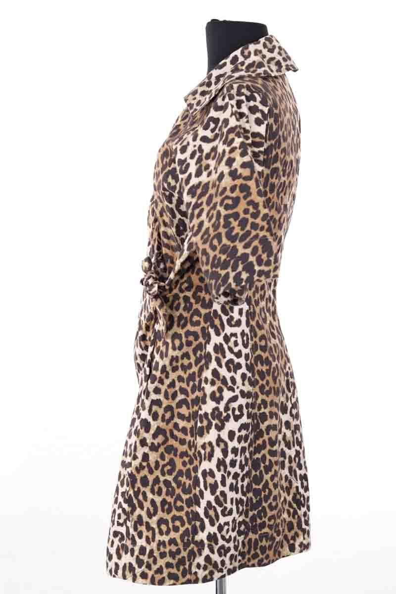 Dress GANNI - Seconde Main Brown