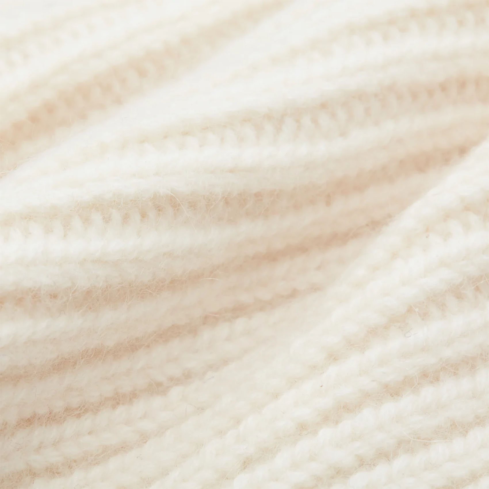 Detachable cashmere collar KOON White
