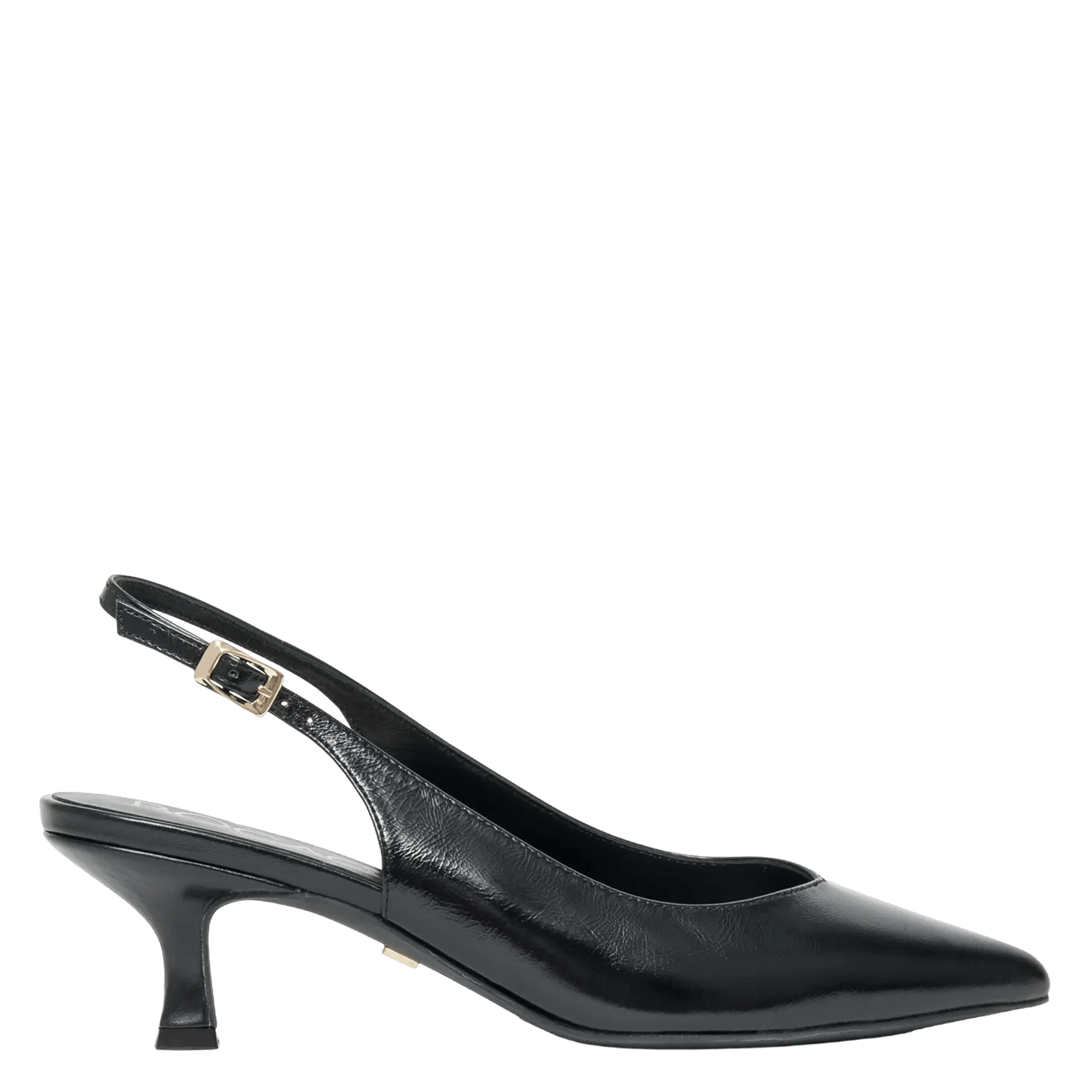 Slingback-Pumps aus Leder BOCAGE