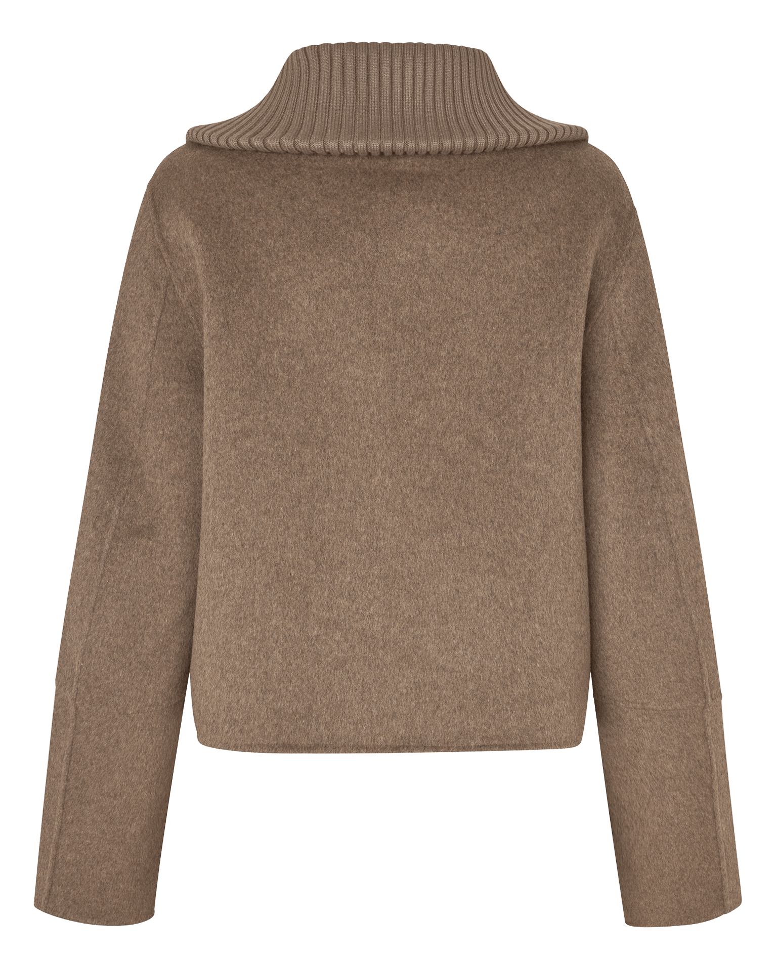 Veste droite en laine mélangée SAMSOE SAMSOE Gris