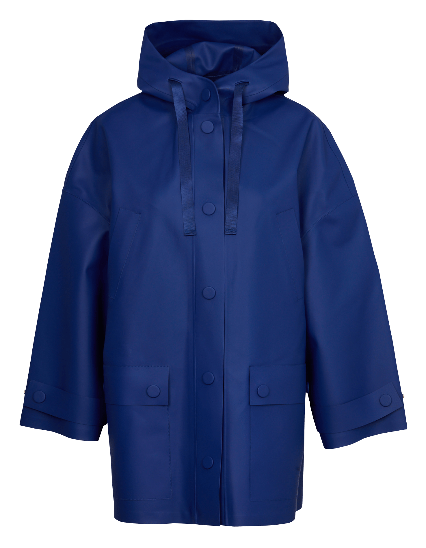 Trench ample à capuche ZAPA Blauw