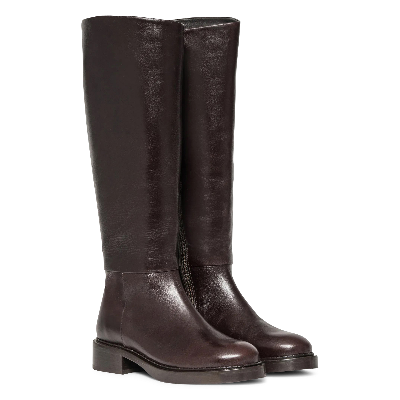 Bottes en cuir BOCAGE Marron