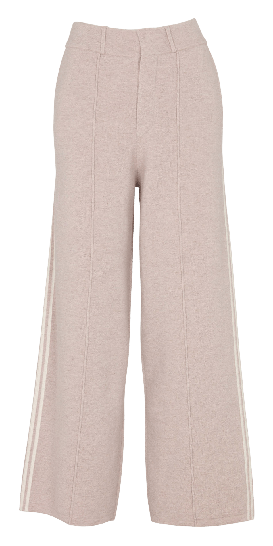 Gerade geschnittene Hose - Merinowolle BERENICE Beige